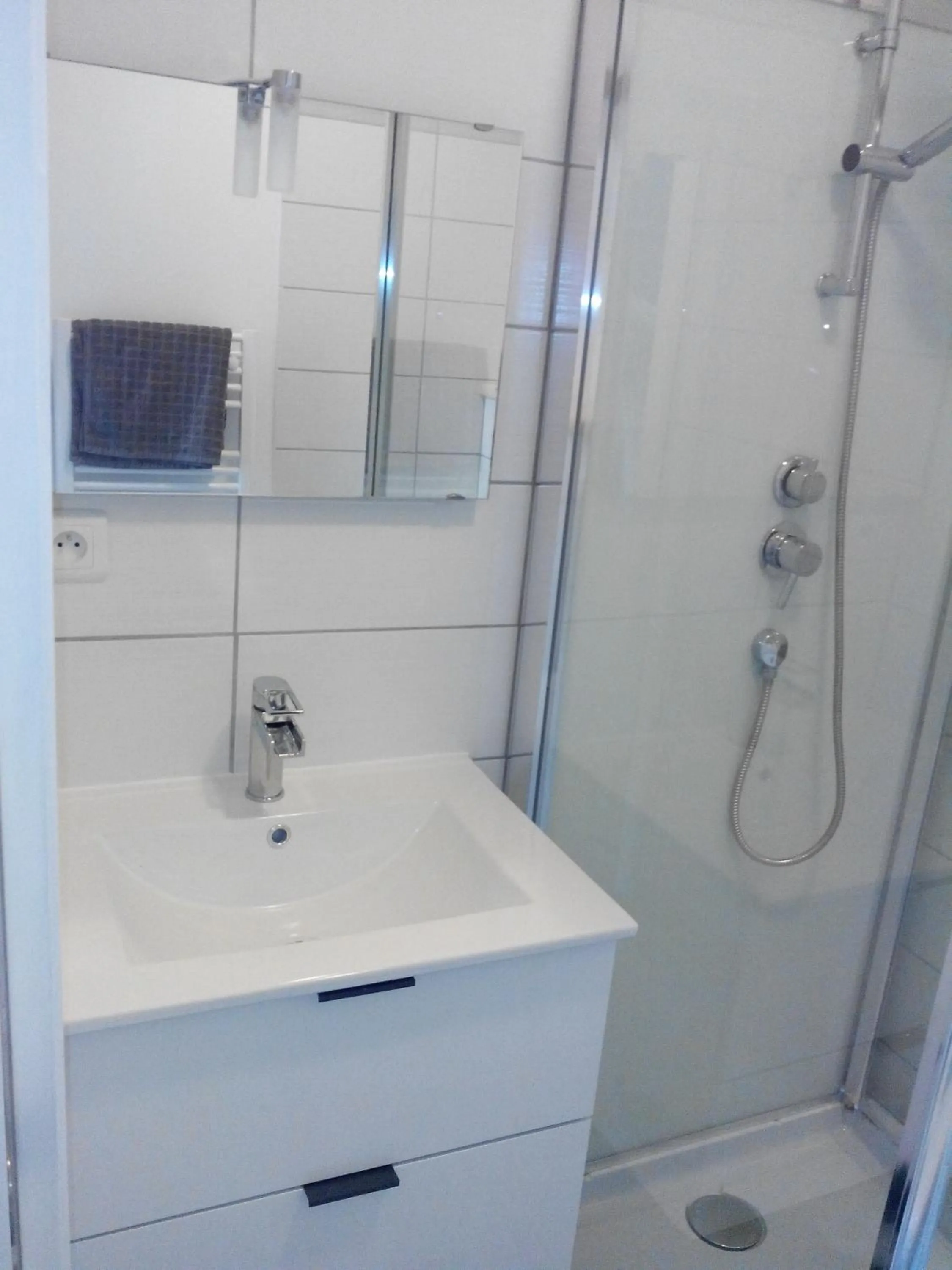 Bathroom in Chambres d'hôtes à Raveau