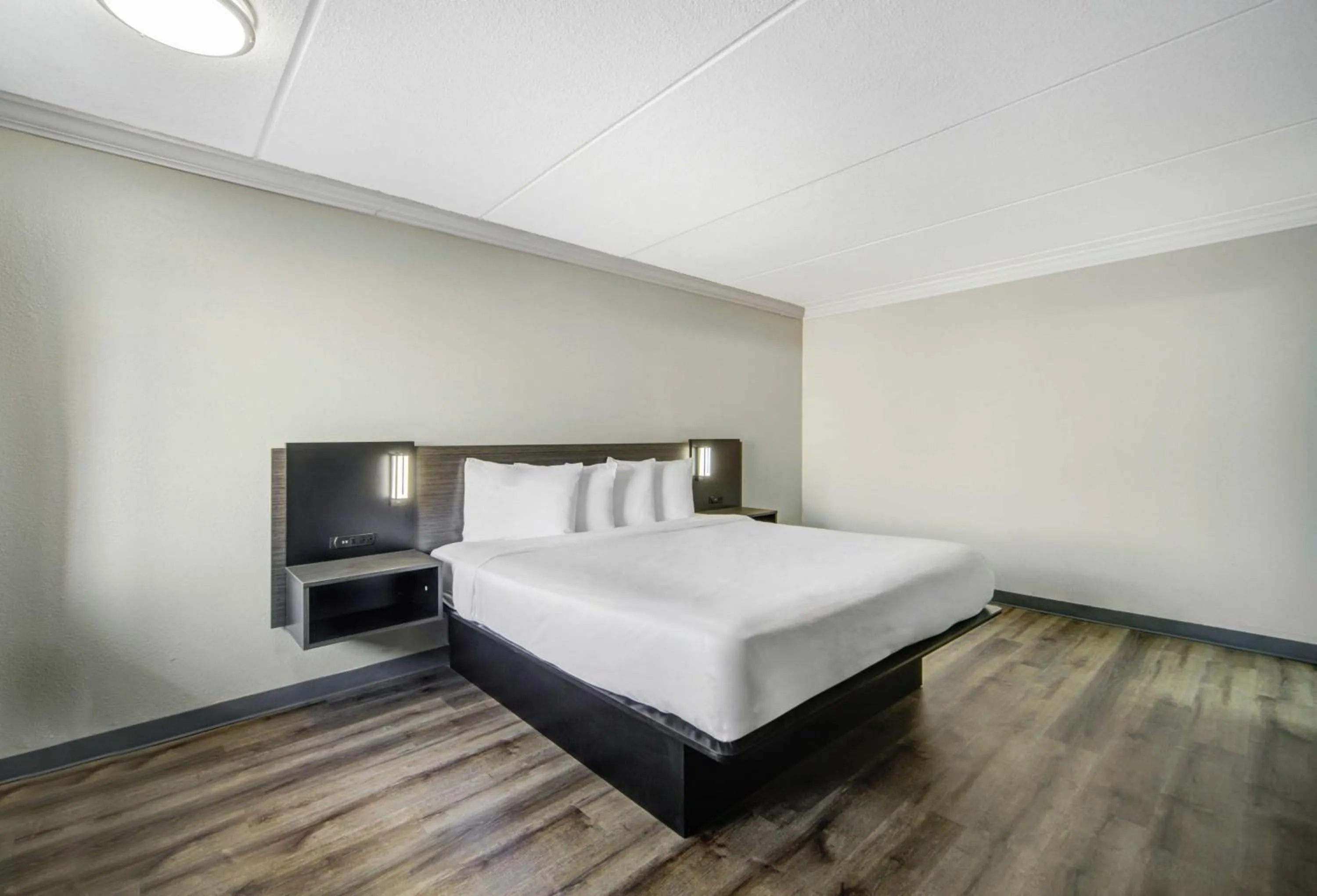 Bedroom, Bed in Motel 6 San Antonio, TX I-35 North Corridor