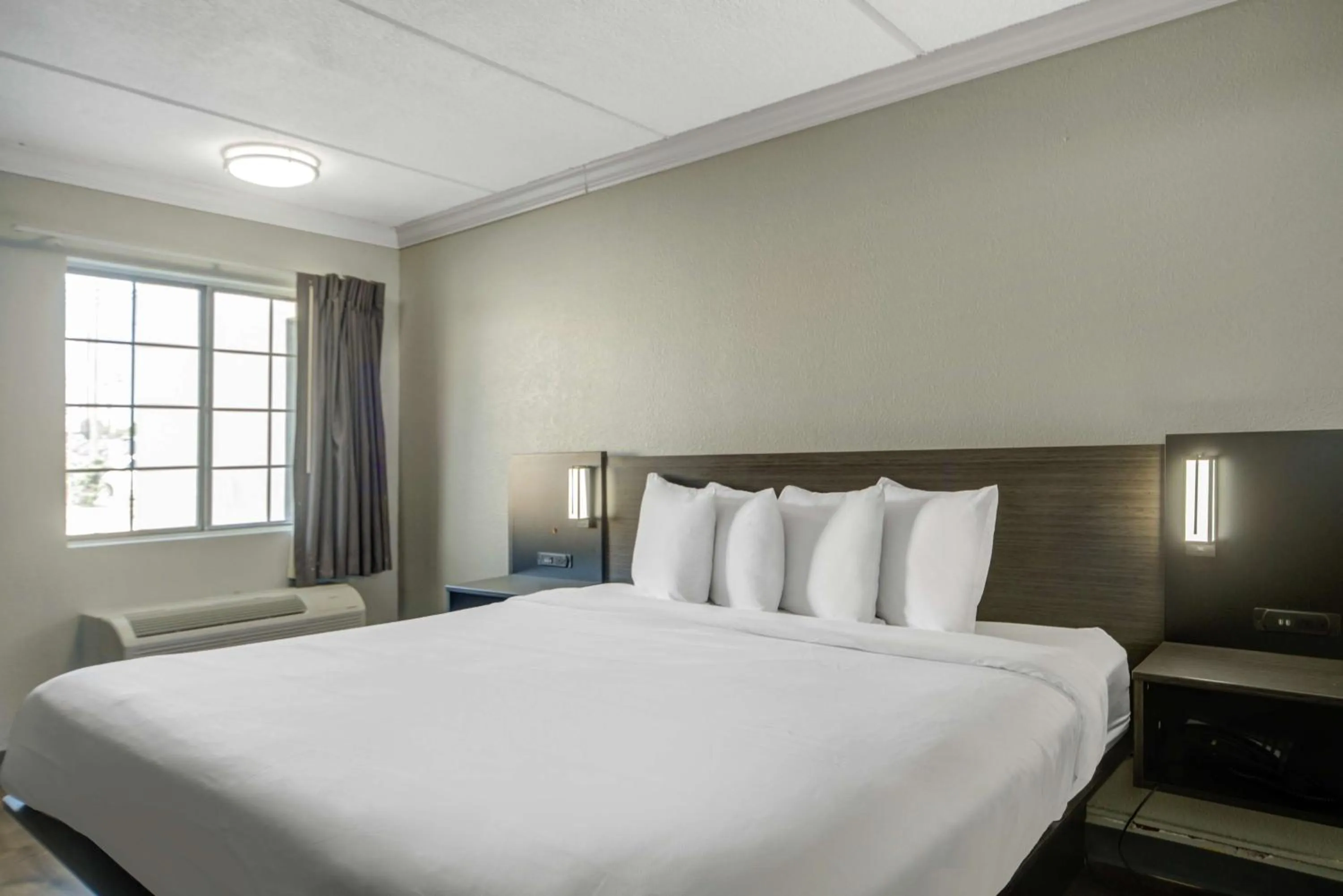 Bedroom, Bed in Motel 6 San Antonio, TX I-35 North Corridor