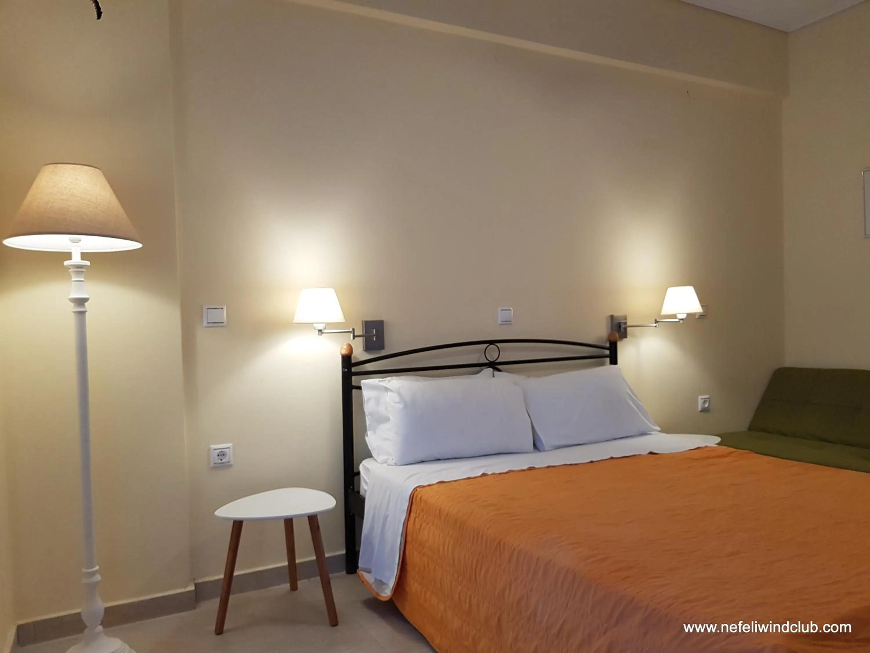 Bed in Nefeli Wind Club