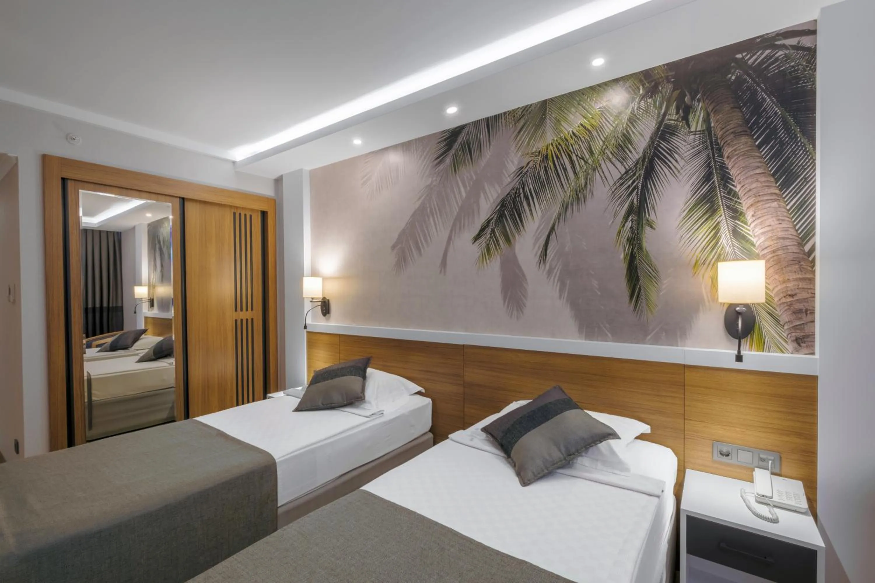 Bed in Alba Resort Hotel - Ultra All Inclusive