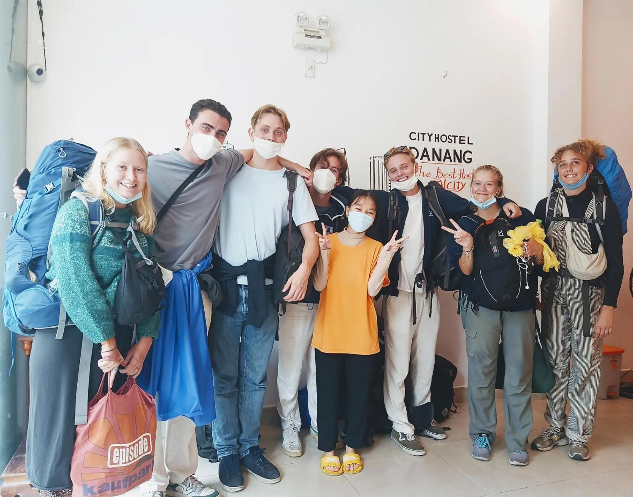 Property building in City Hostel Da Nang