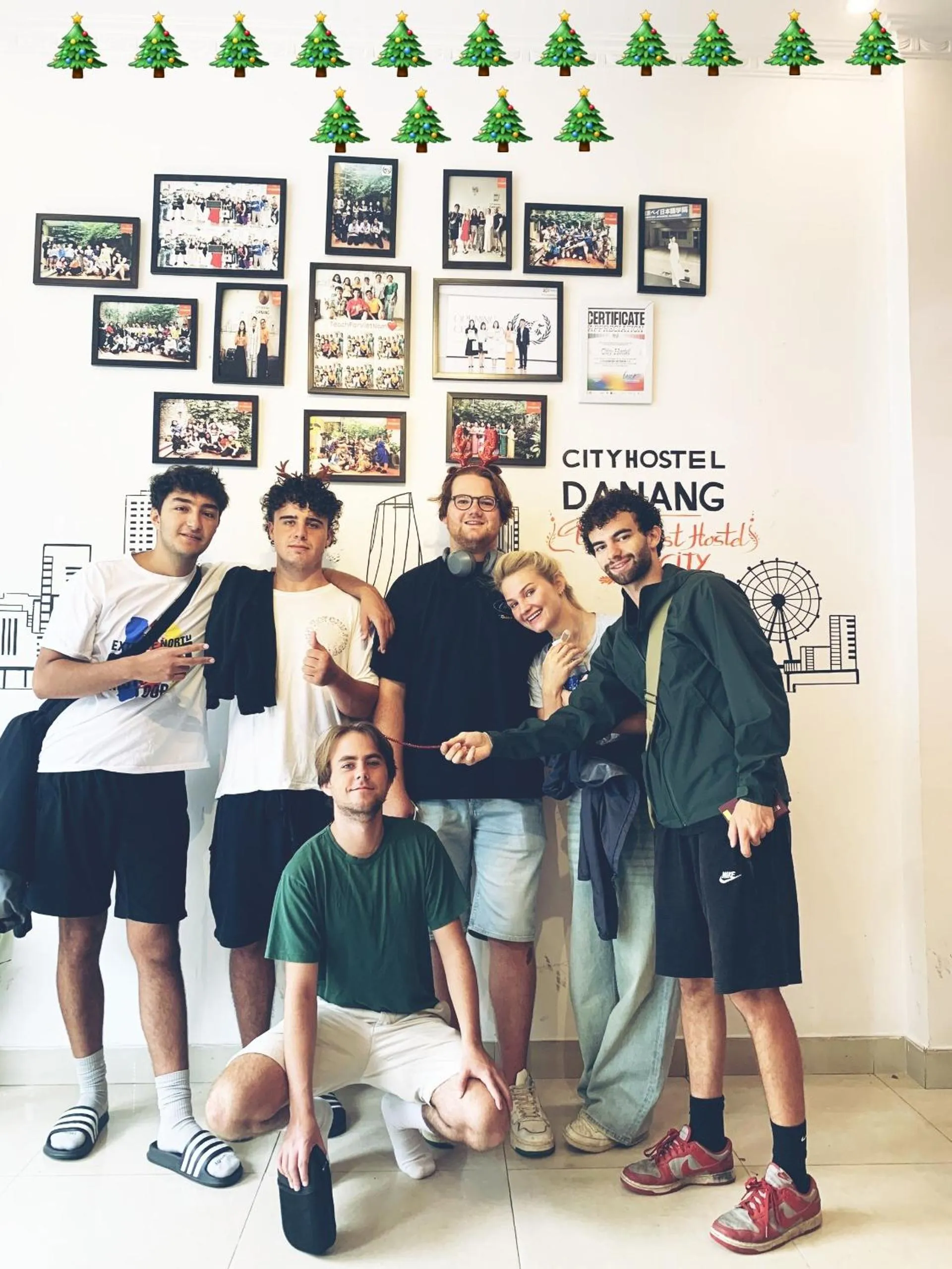 Property building in City Hostel Da Nang