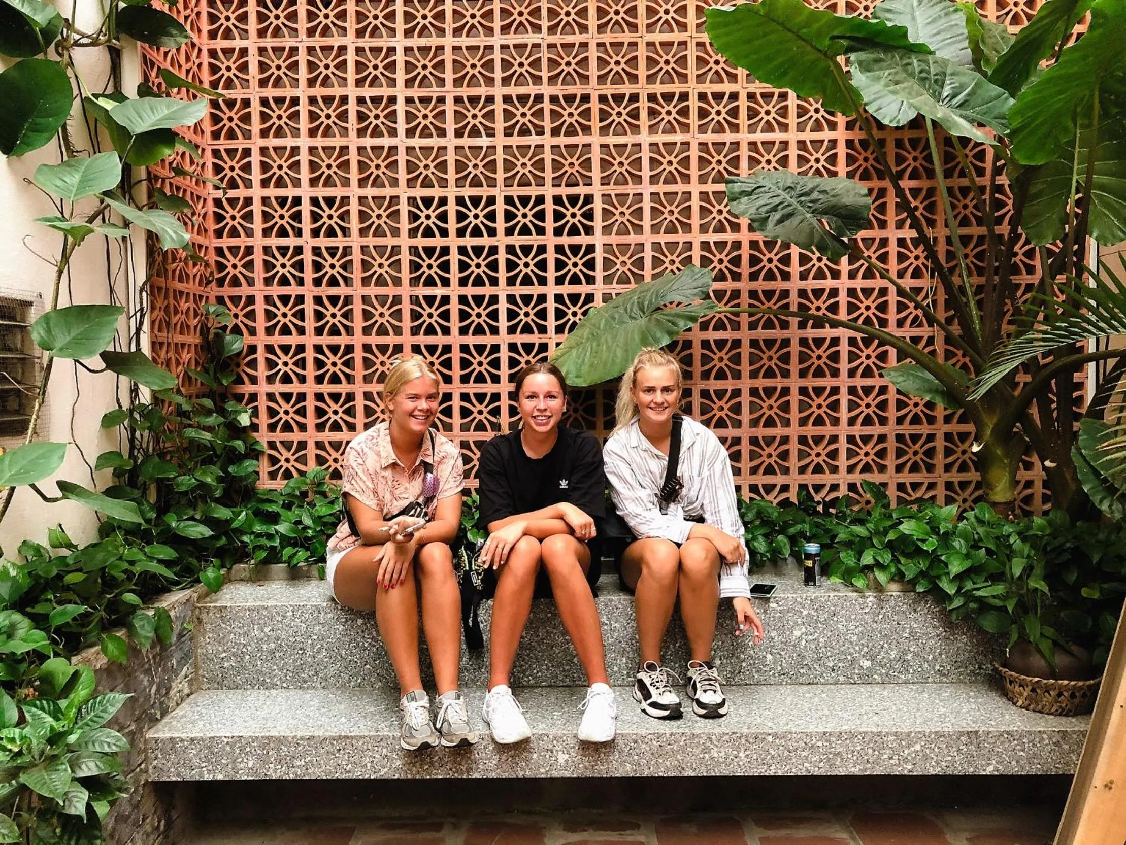 Garden in City Hostel Da Nang