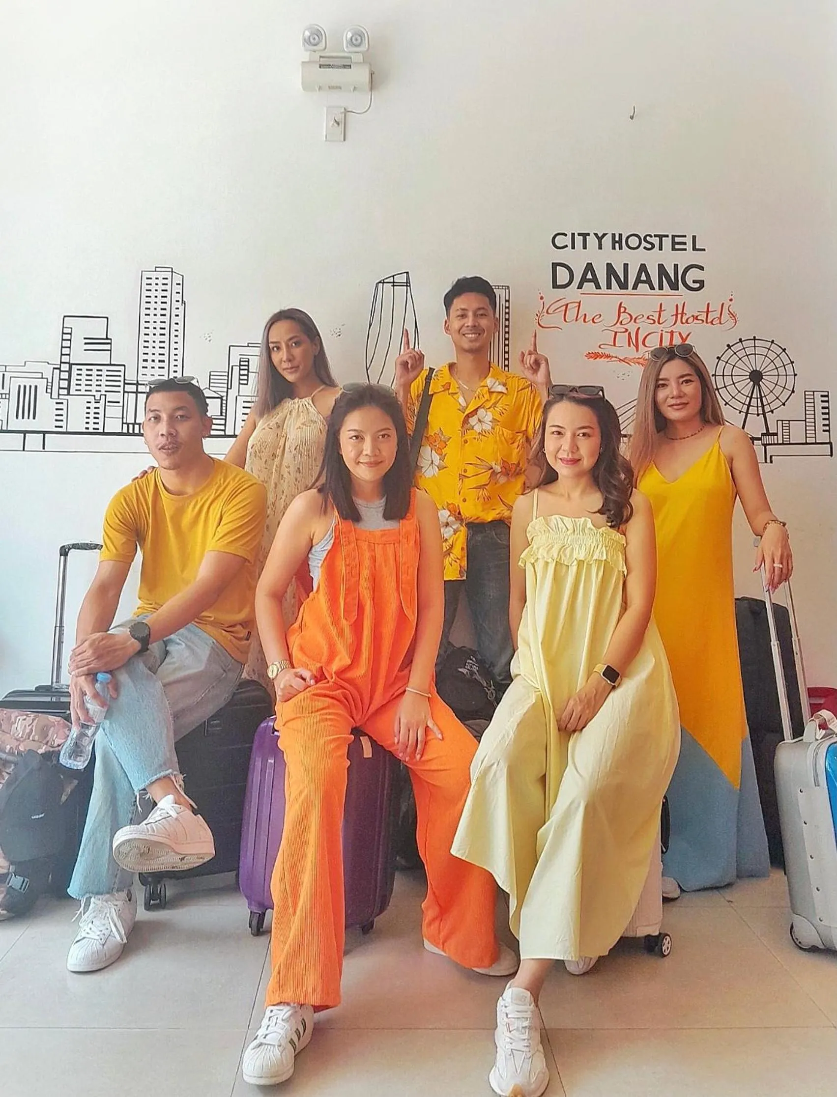 Property building in City Hostel Da Nang