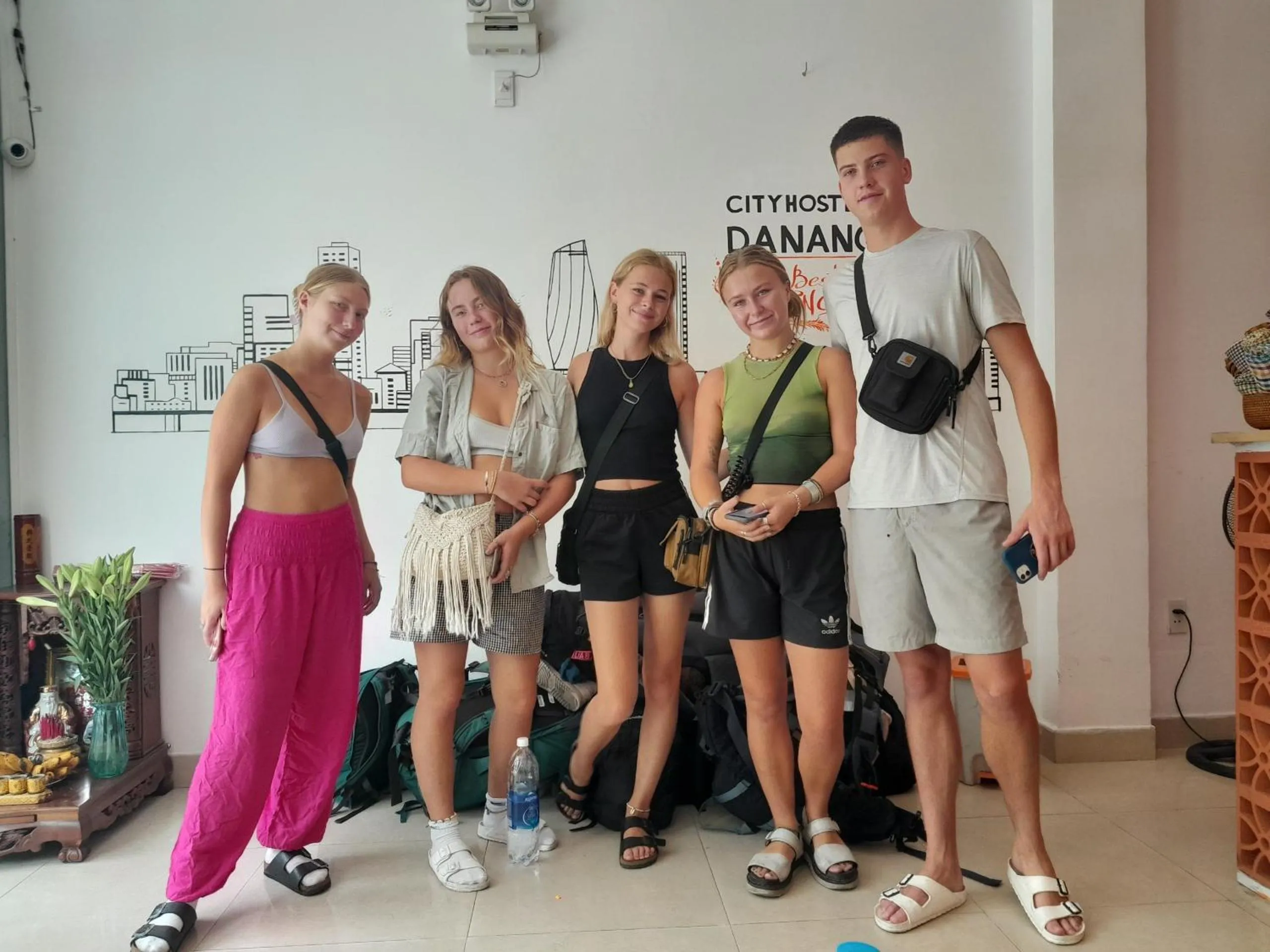 Property building in City Hostel Da Nang