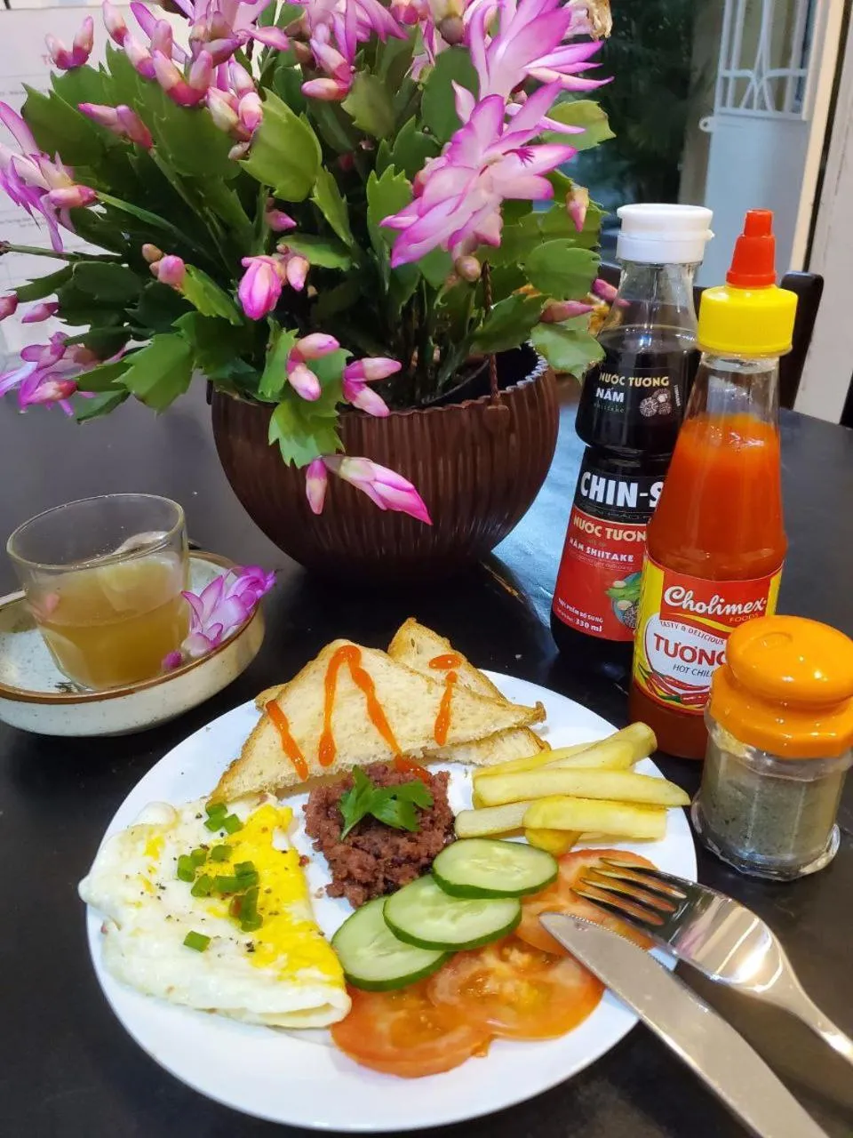 Breakfast in City Hostel Da Nang