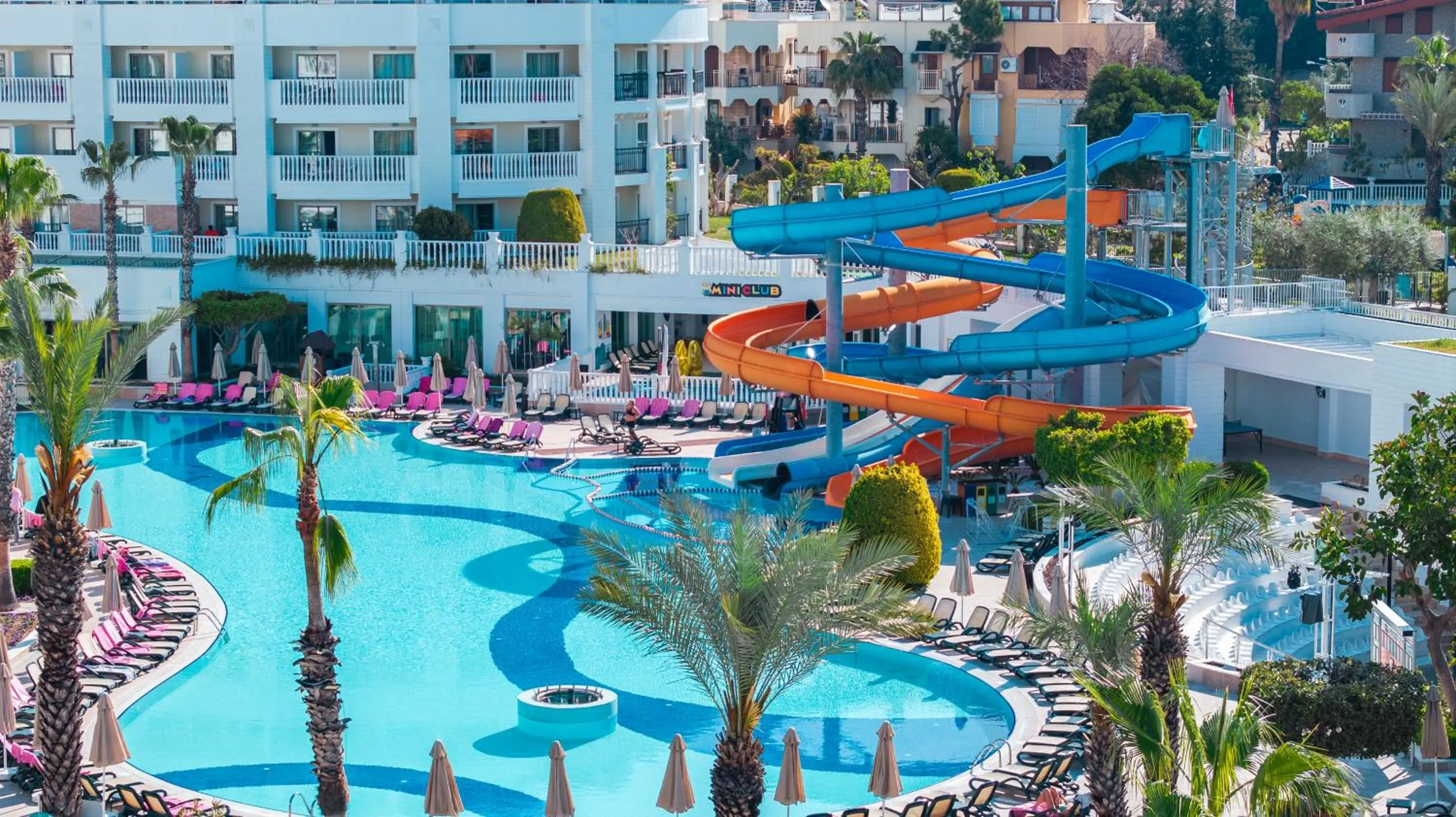 Pool view in Alba Queen Hotel - Ultra All Inclusive