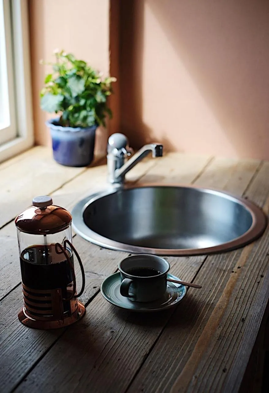 kitchen in Ödevata Gårdshotell