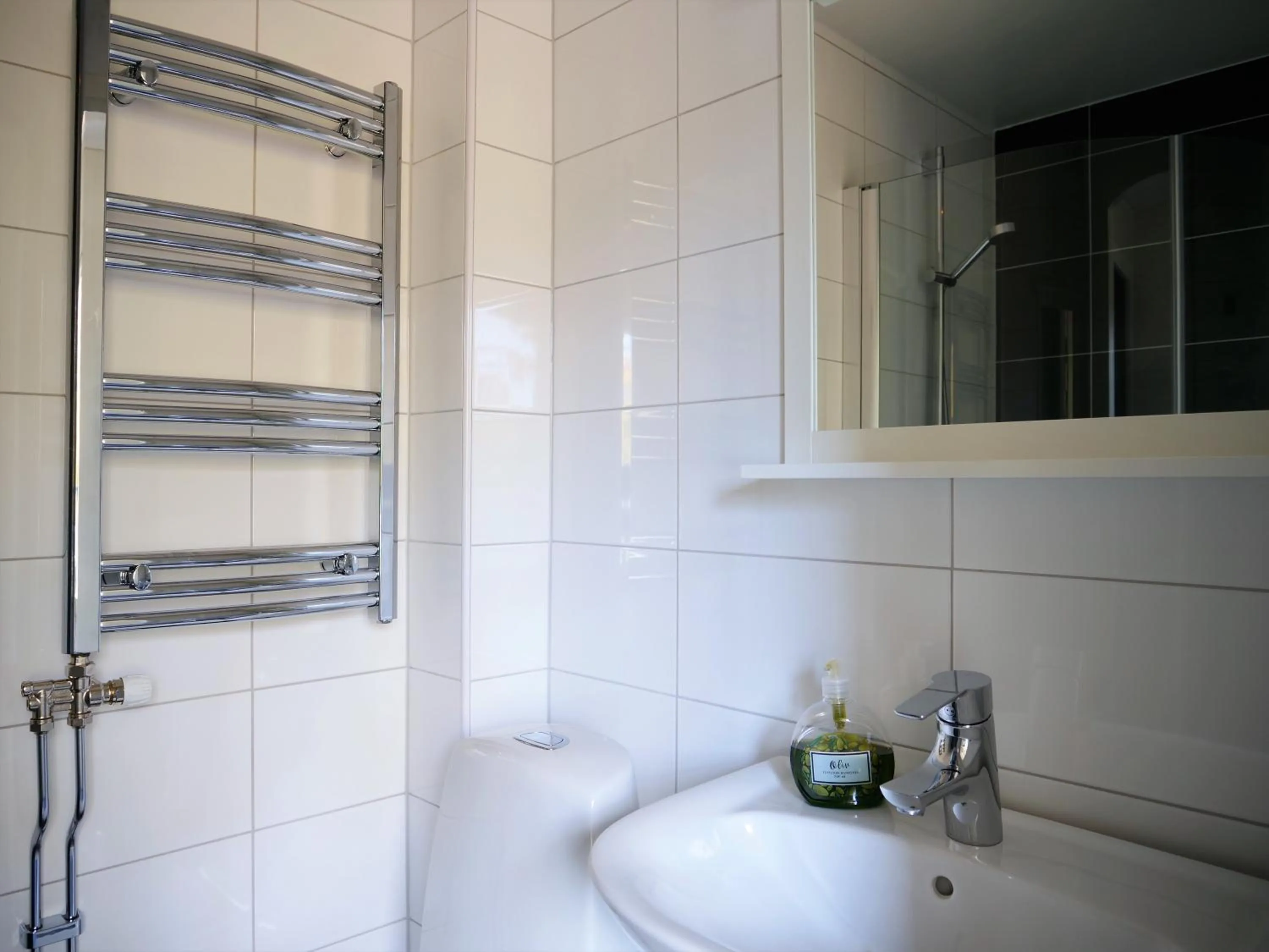 Bathroom in Ödevata Gårdshotell