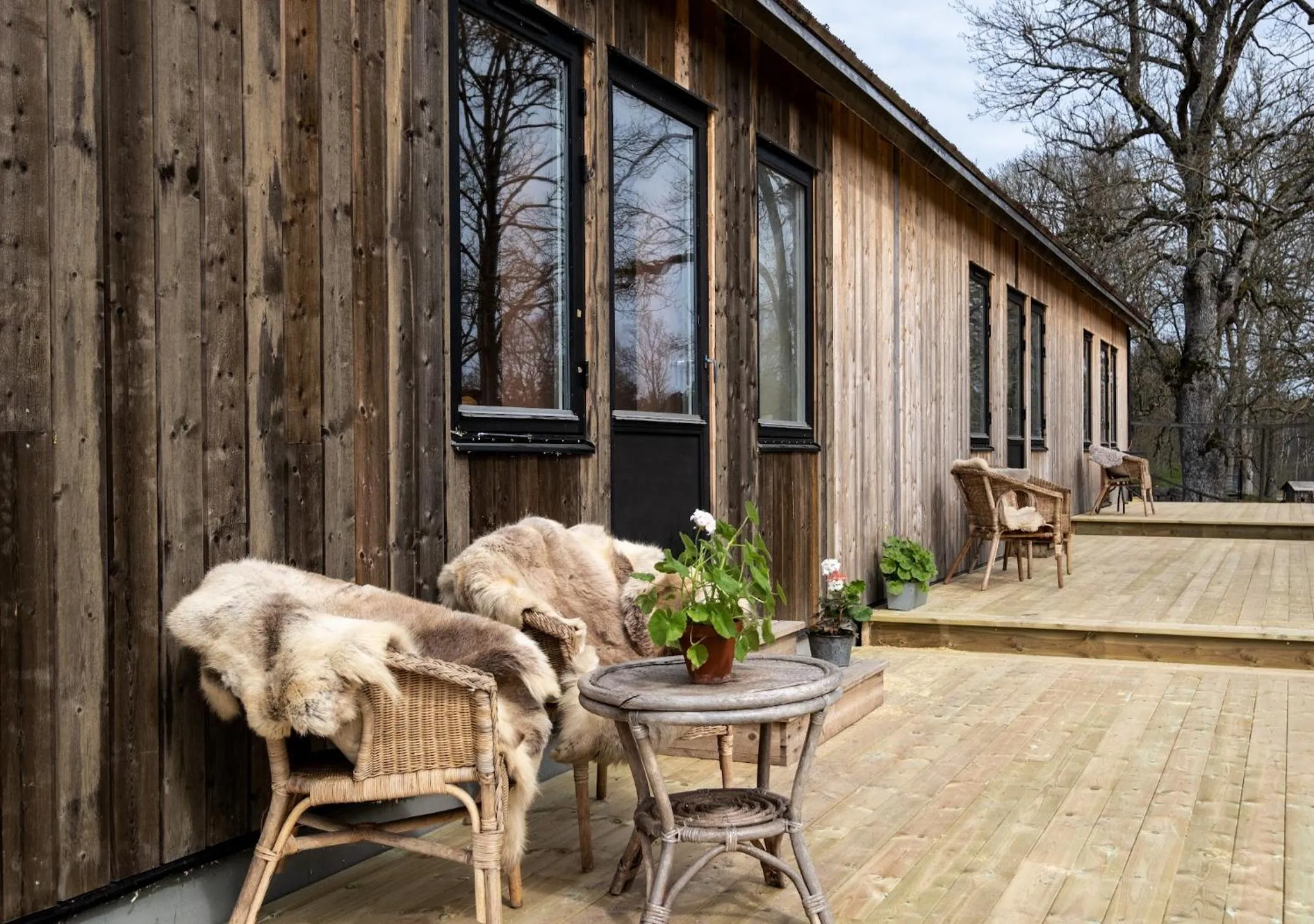 Balcony/Terrace in Ödevata Gårdshotell