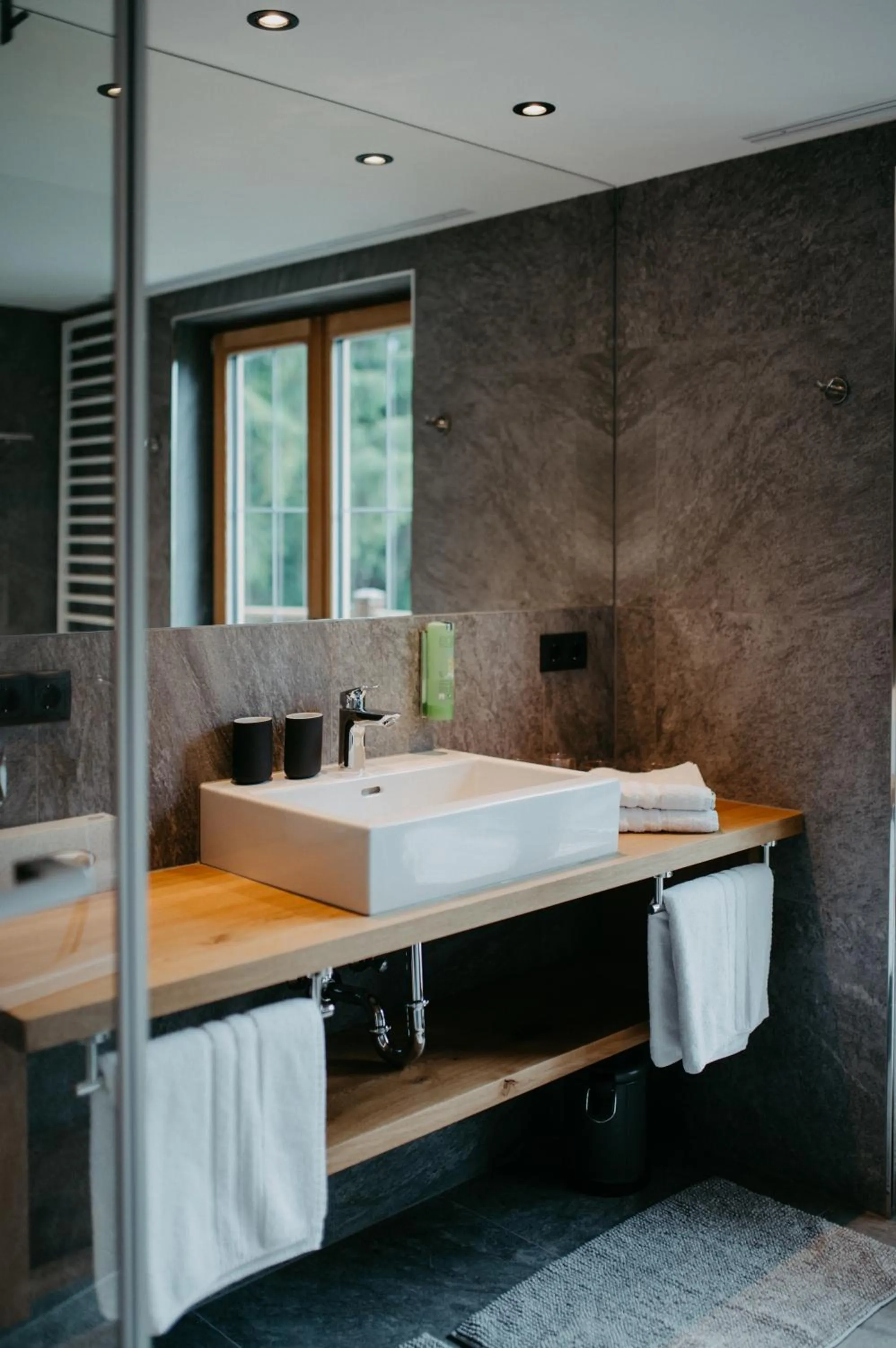 towels, Bed in Bio-Pension Bliem