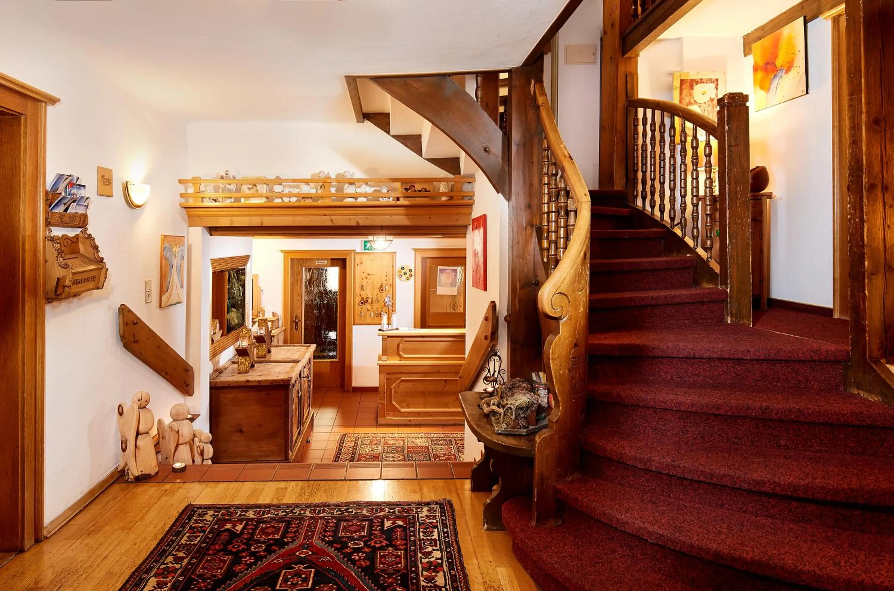 Lobby or reception in Bio-Pension Bliem