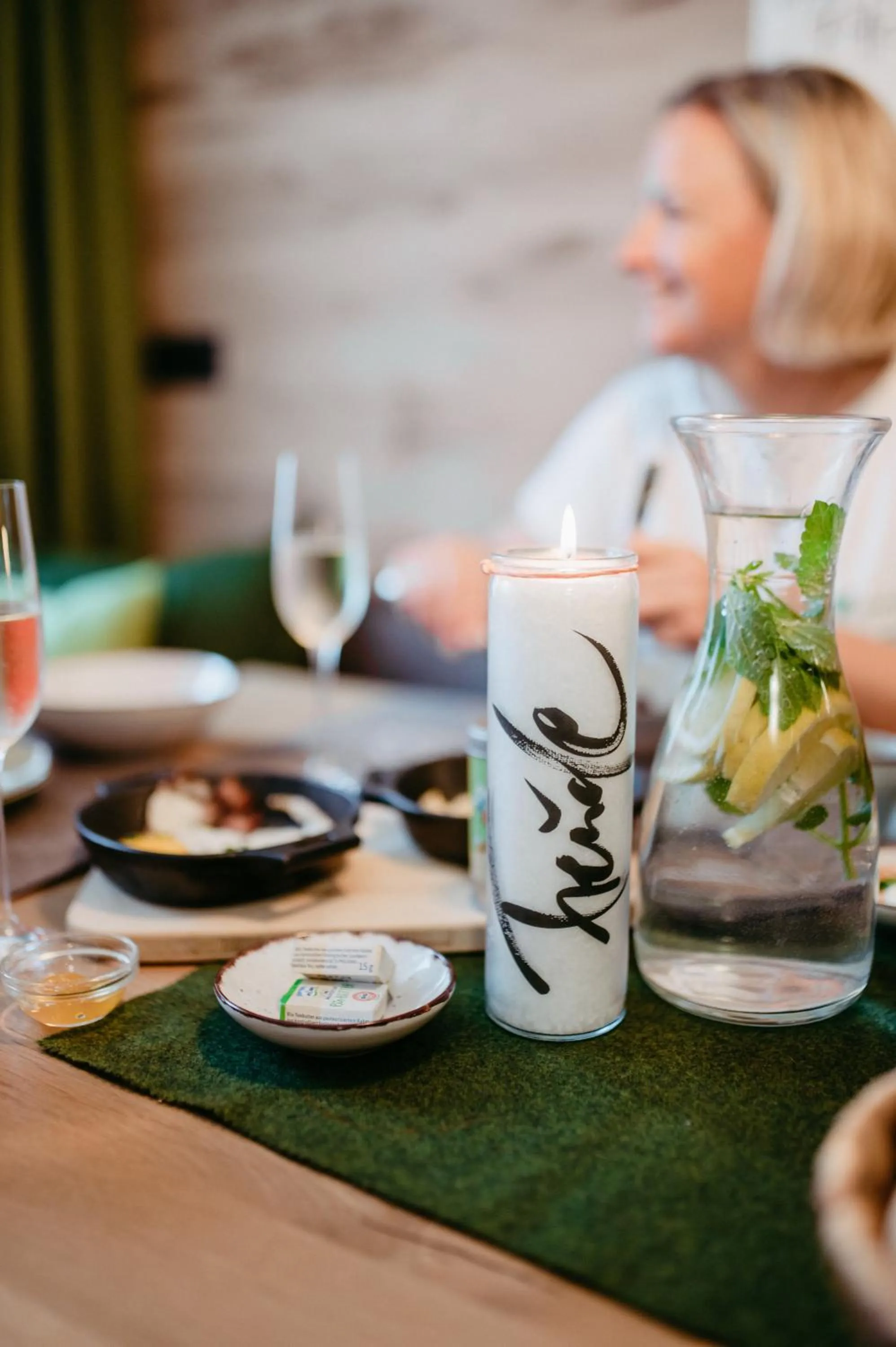 group of guests in Bio-Pension Bliem