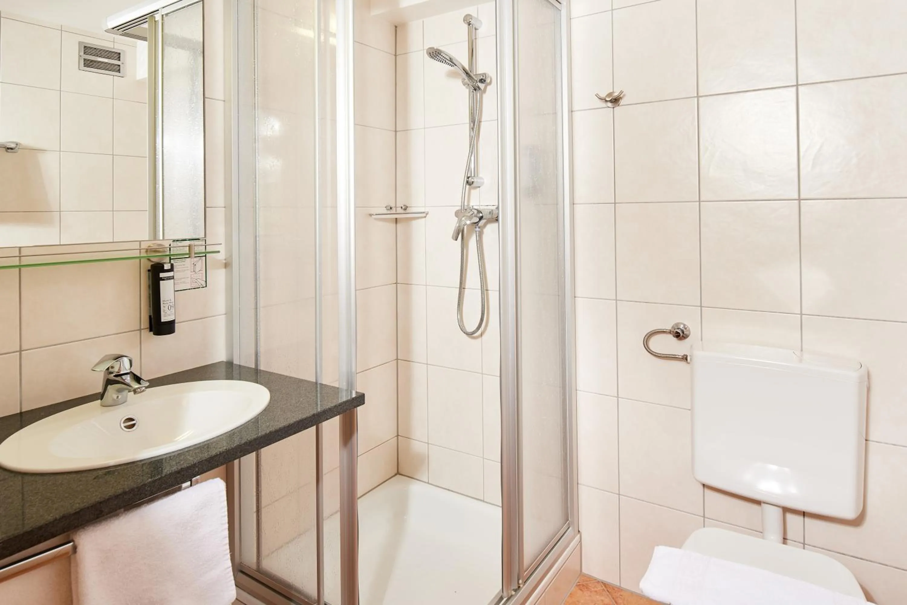 Shower in Bio-Pension Bliem