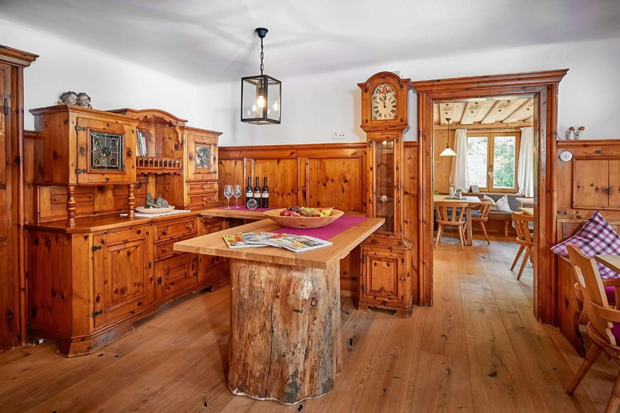 Seating area in Bio-Pension Bliem