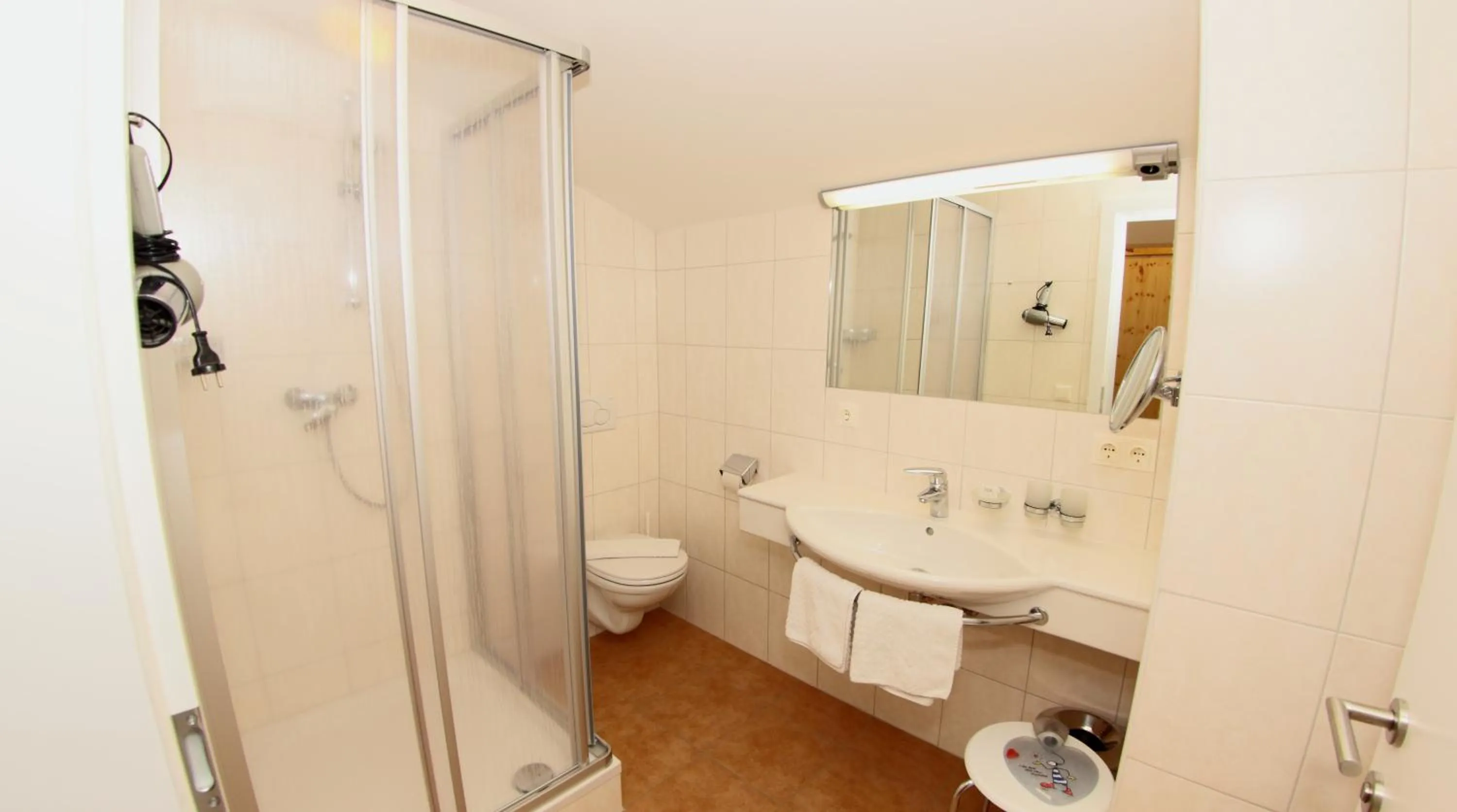 Shower in Bio-Pension Bliem