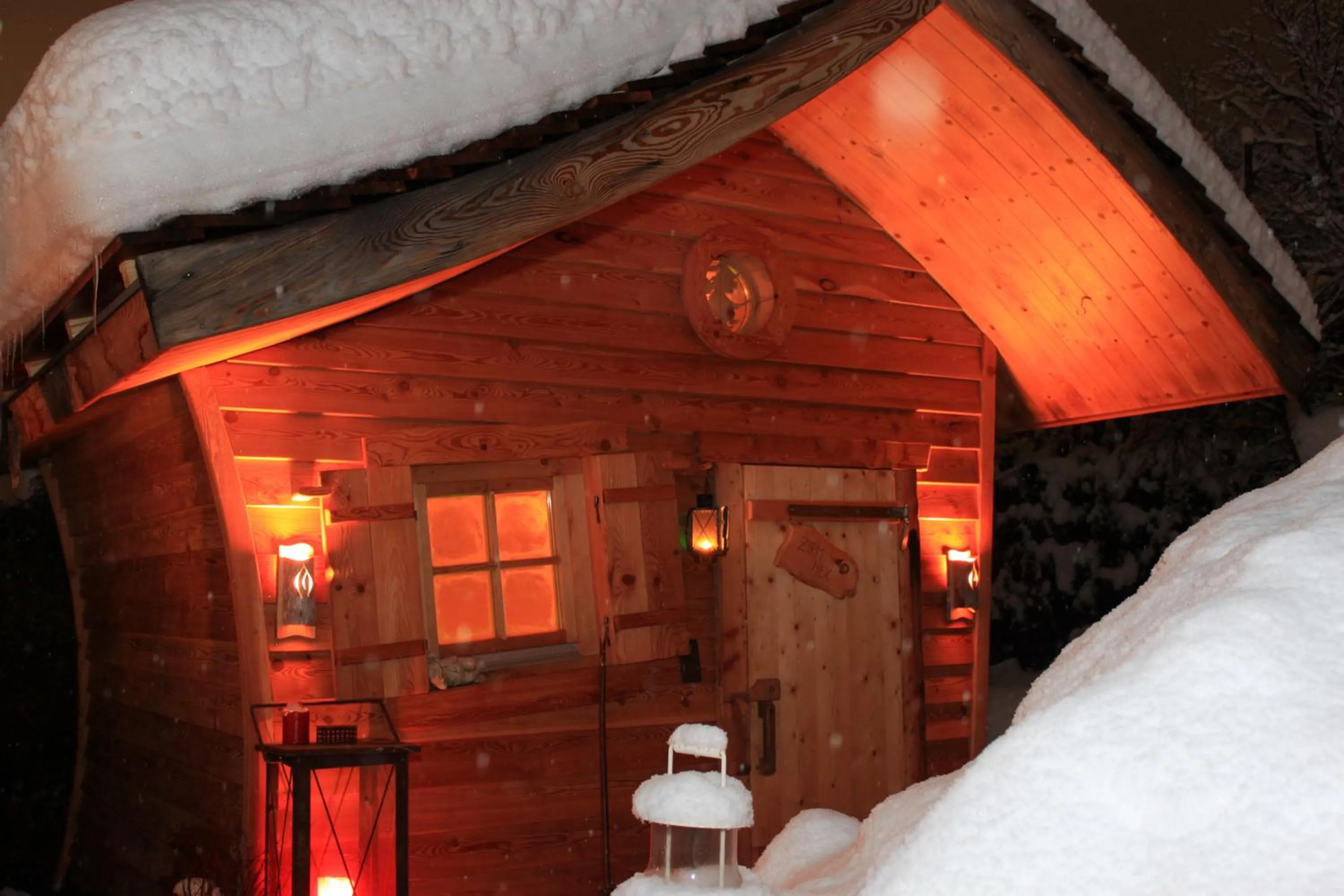 Sauna in Bio-Pension Bliem