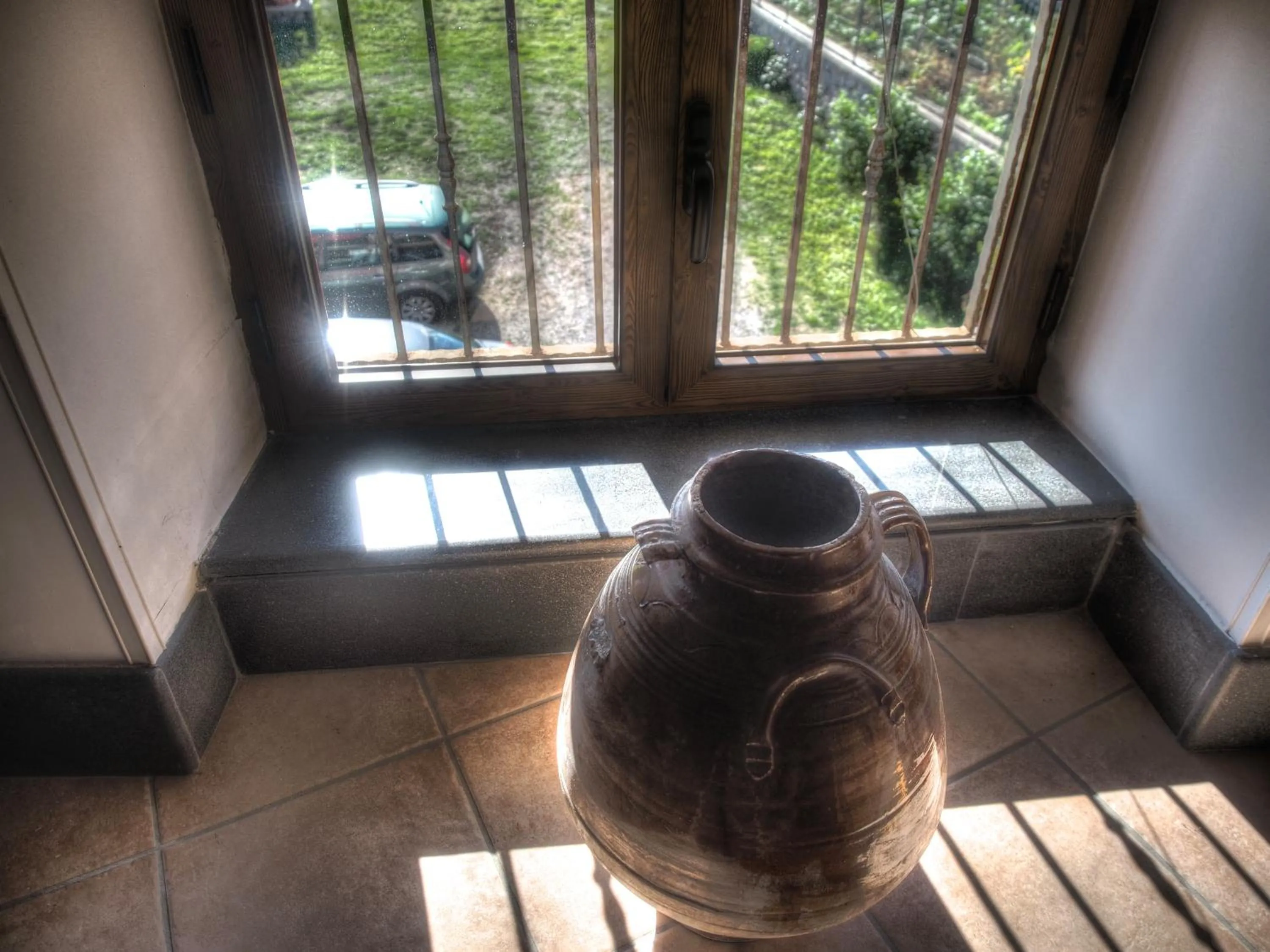Garden view in Villa Donna Fausta