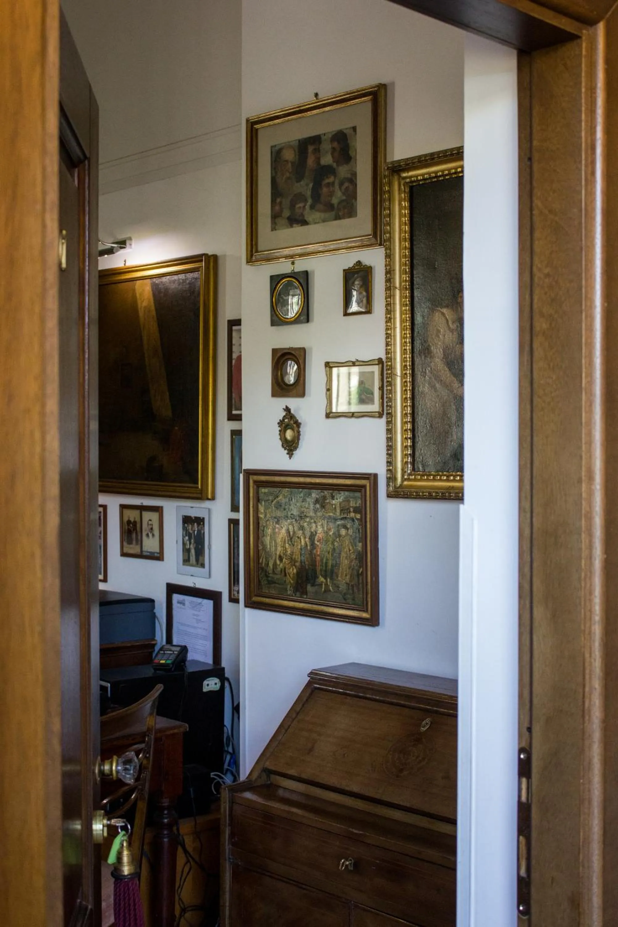 Seating area in Villa Donna Fausta