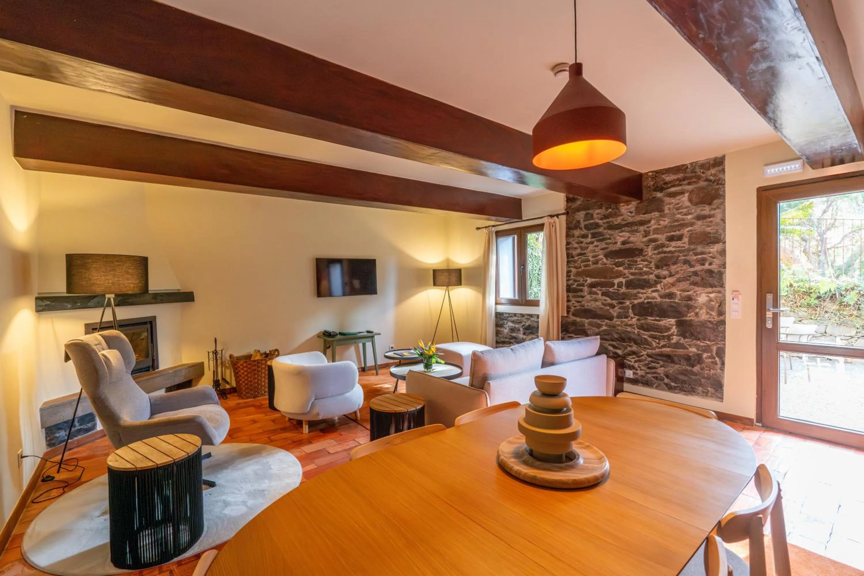 Living room in Hotel Quinta Do Furao