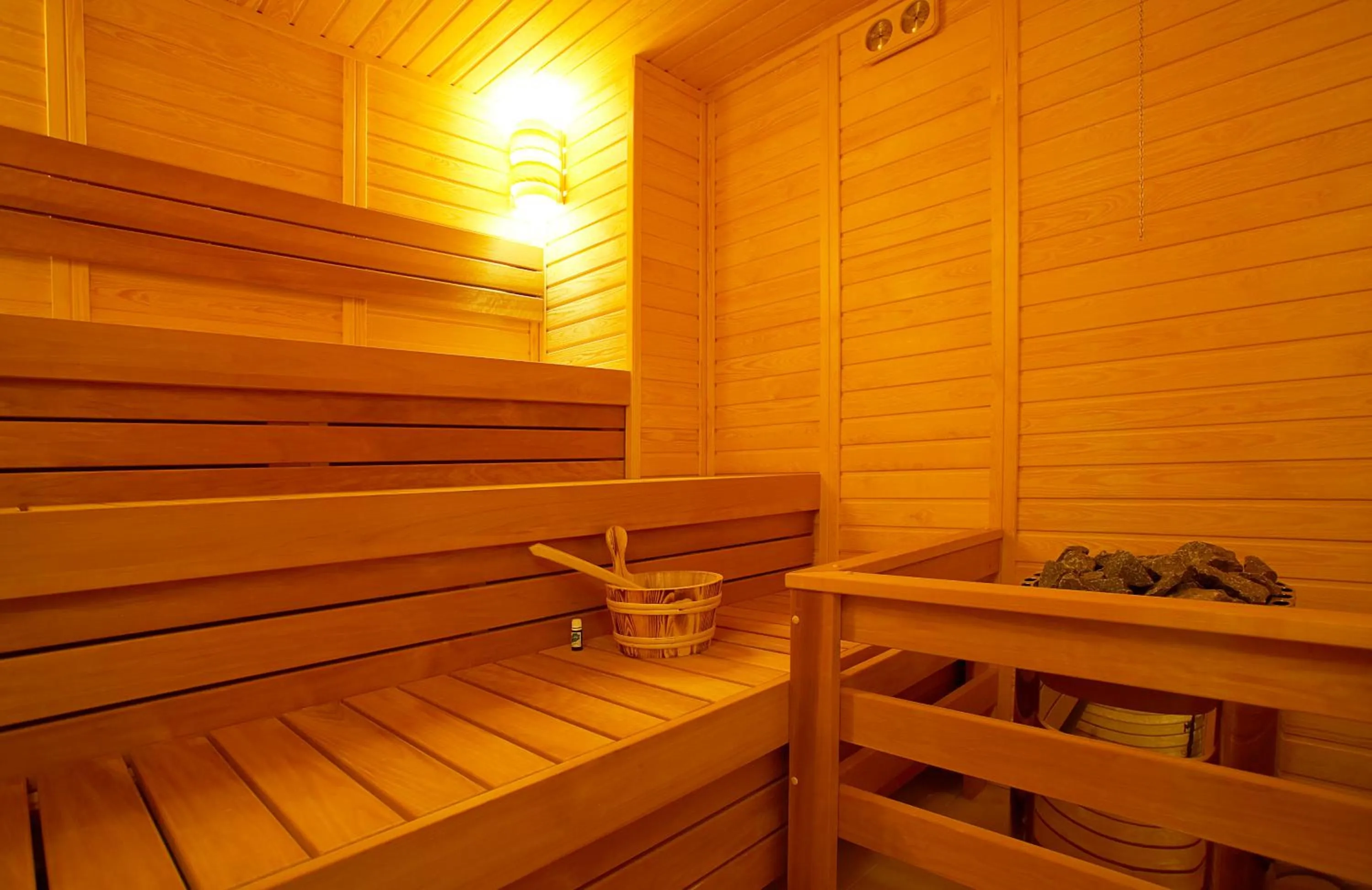 Sauna in Hotel Clermont
