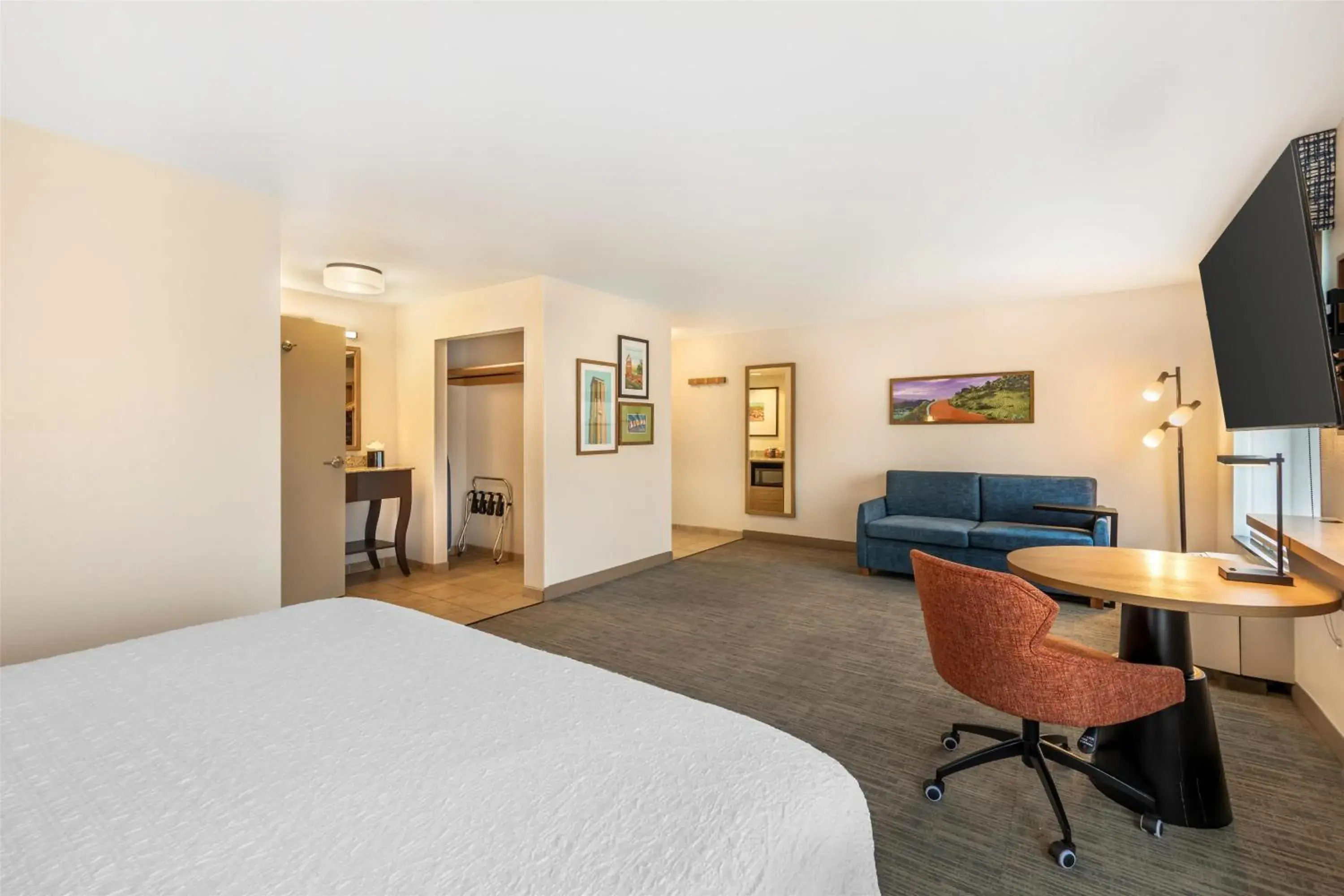 King Studio Suite with Sofa Bed - Non-Smoking in Hampton Inn & Suites Moreno Valley King Studio Suite with Sofa Bed - Non-Smoking in Hampton Inn & Suites Moreno Valley