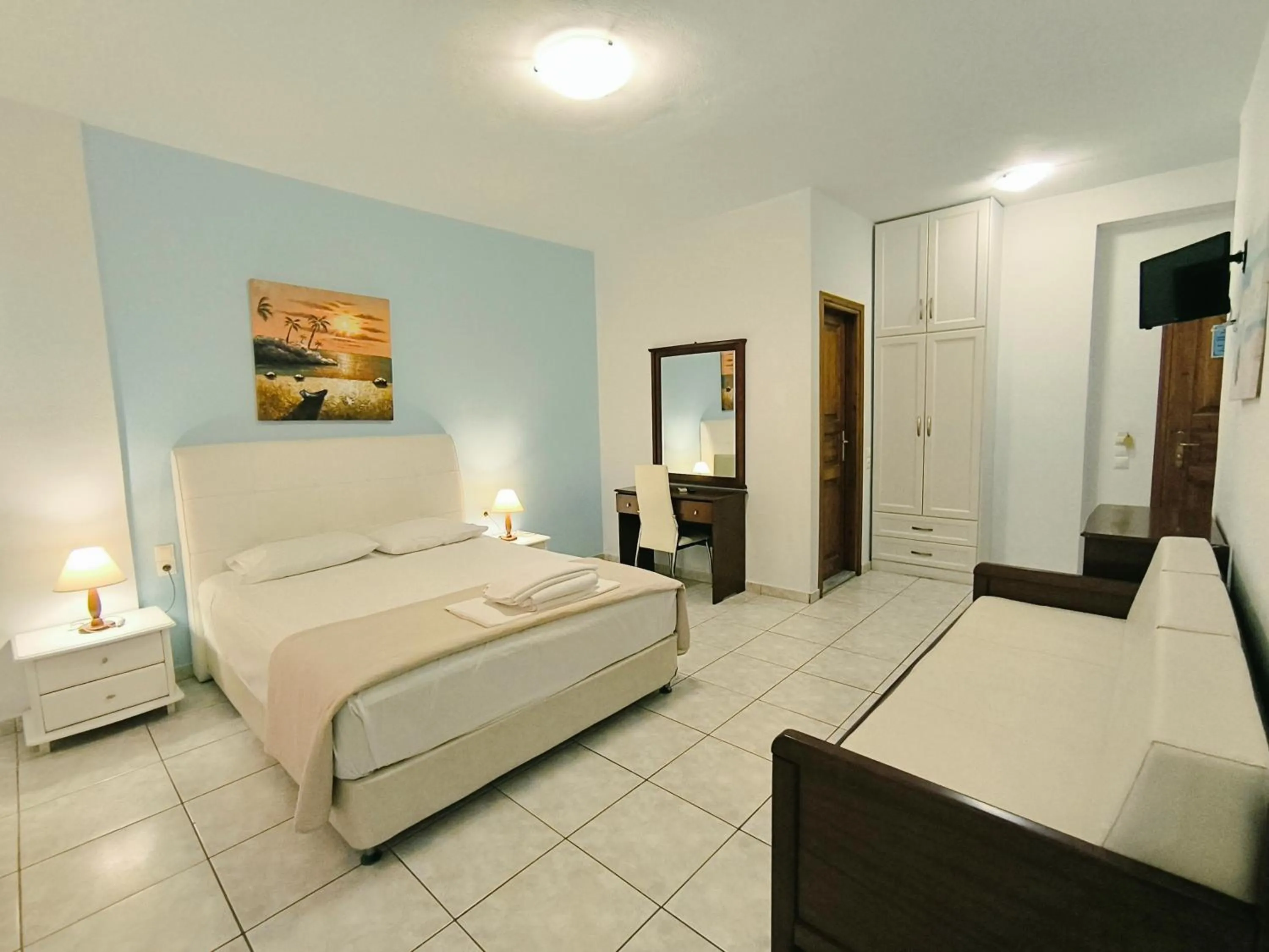 Property building, Bed in Anna Maria - Vanessa Apartments