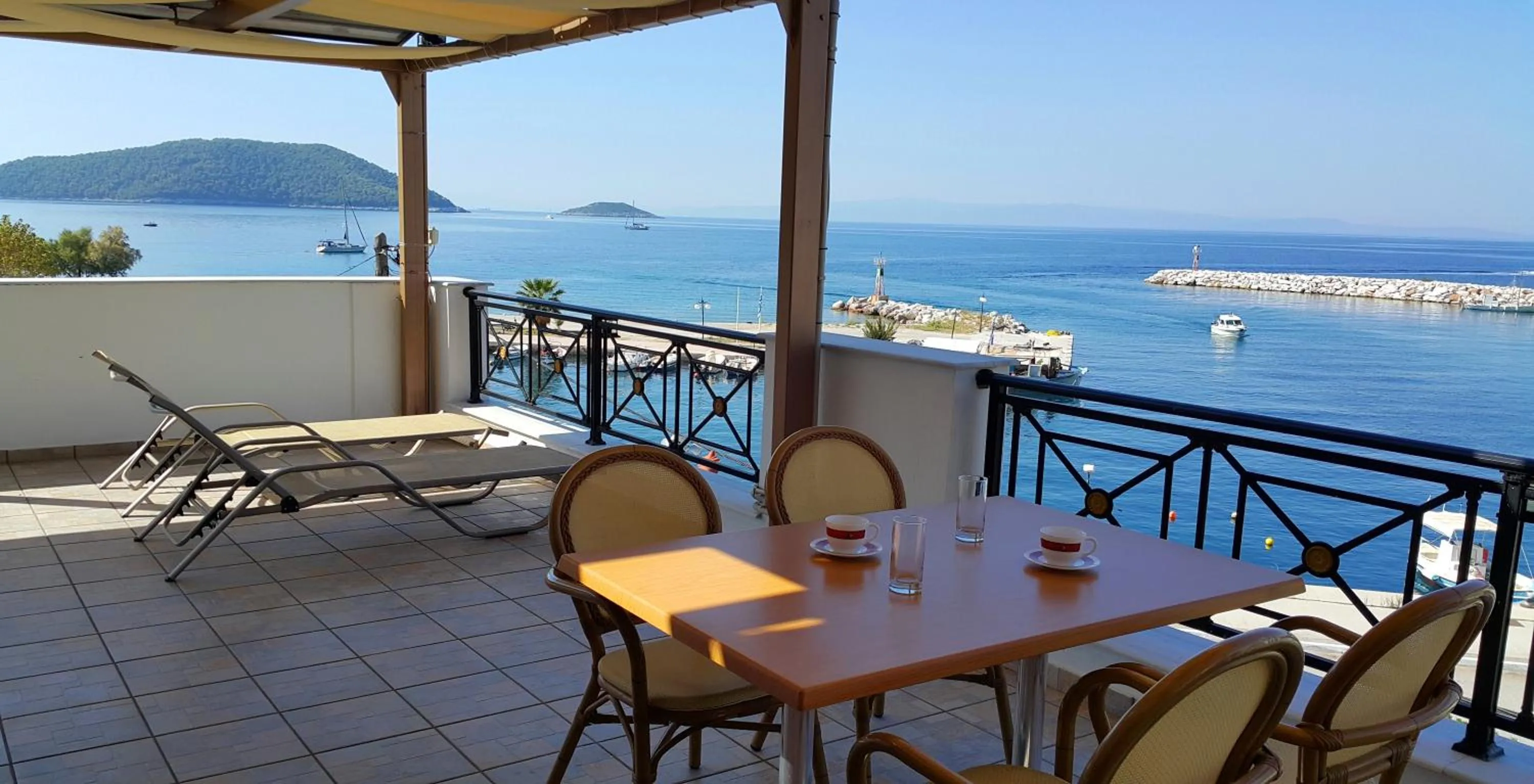 Balcony/Terrace in Anna Maria - Vanessa Apartments