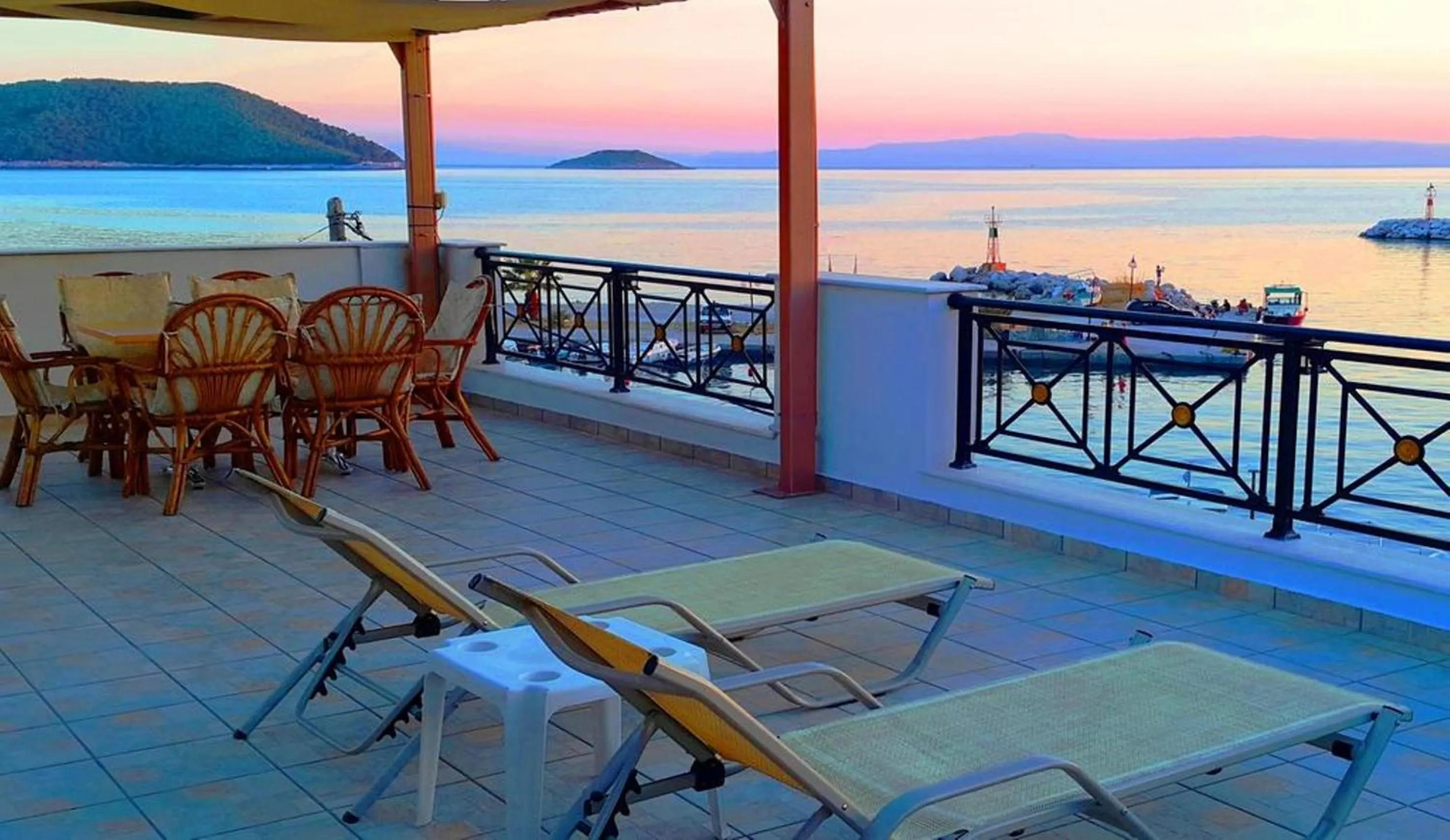 Balcony/Terrace in Anna Maria - Vanessa Apartments