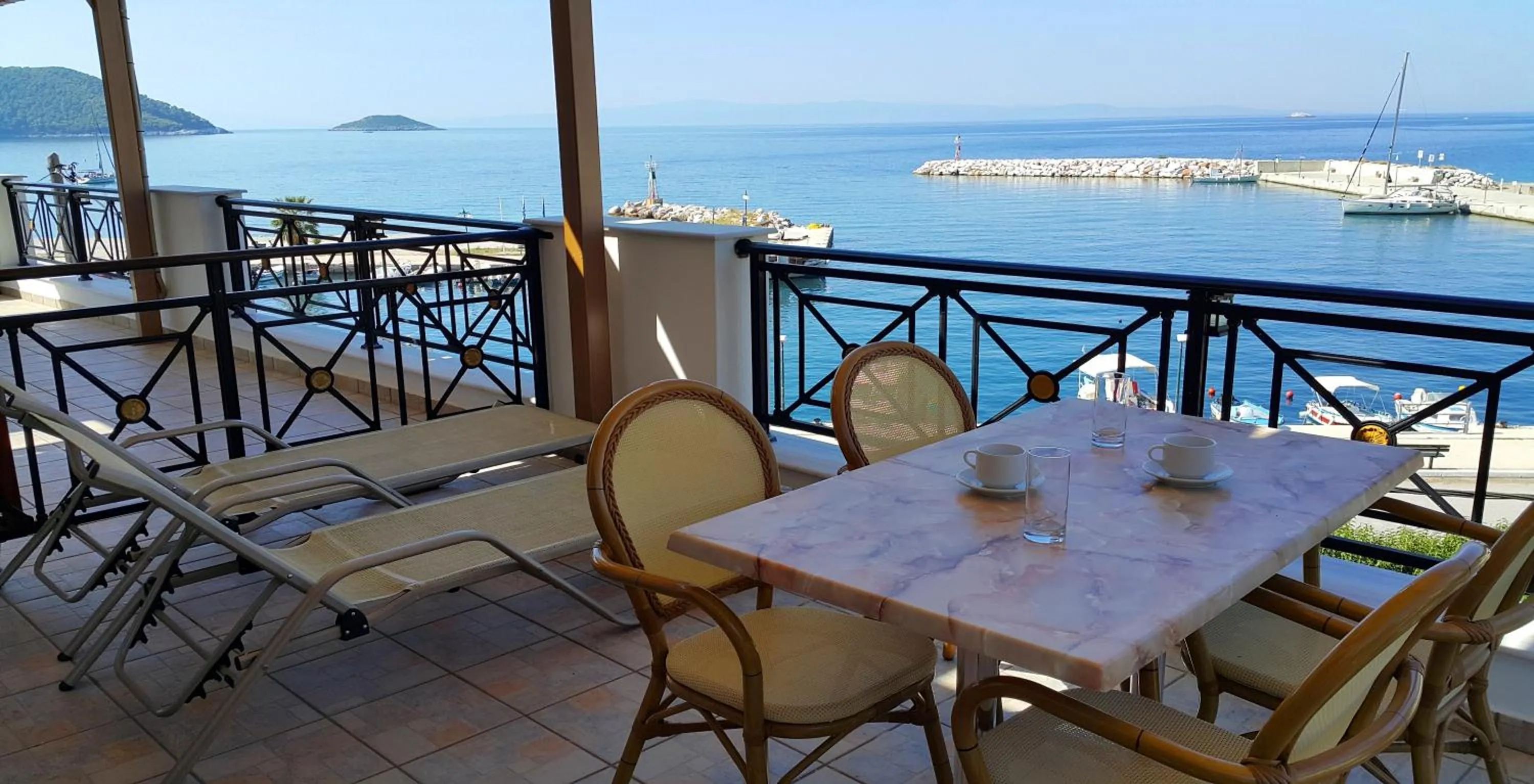 Balcony/Terrace in Anna Maria - Vanessa Apartments