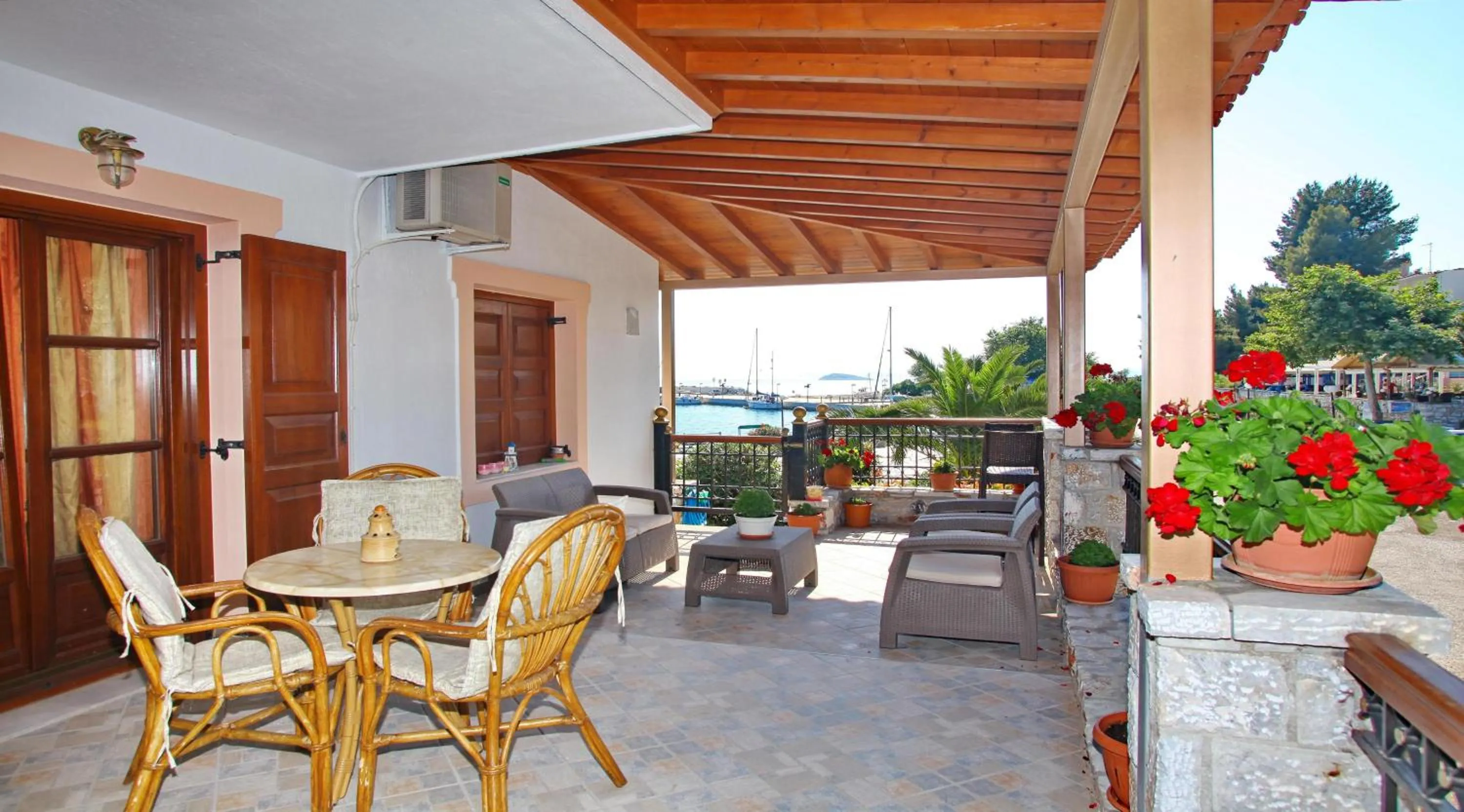Balcony/Terrace in Anna Maria - Vanessa Apartments