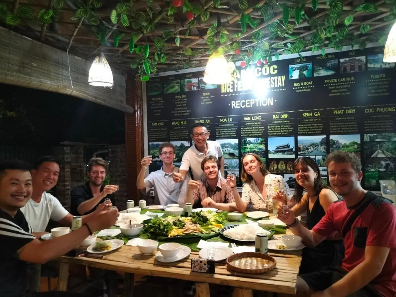 Restaurant/places to eat in Tam Coc Rice Fields Homestay