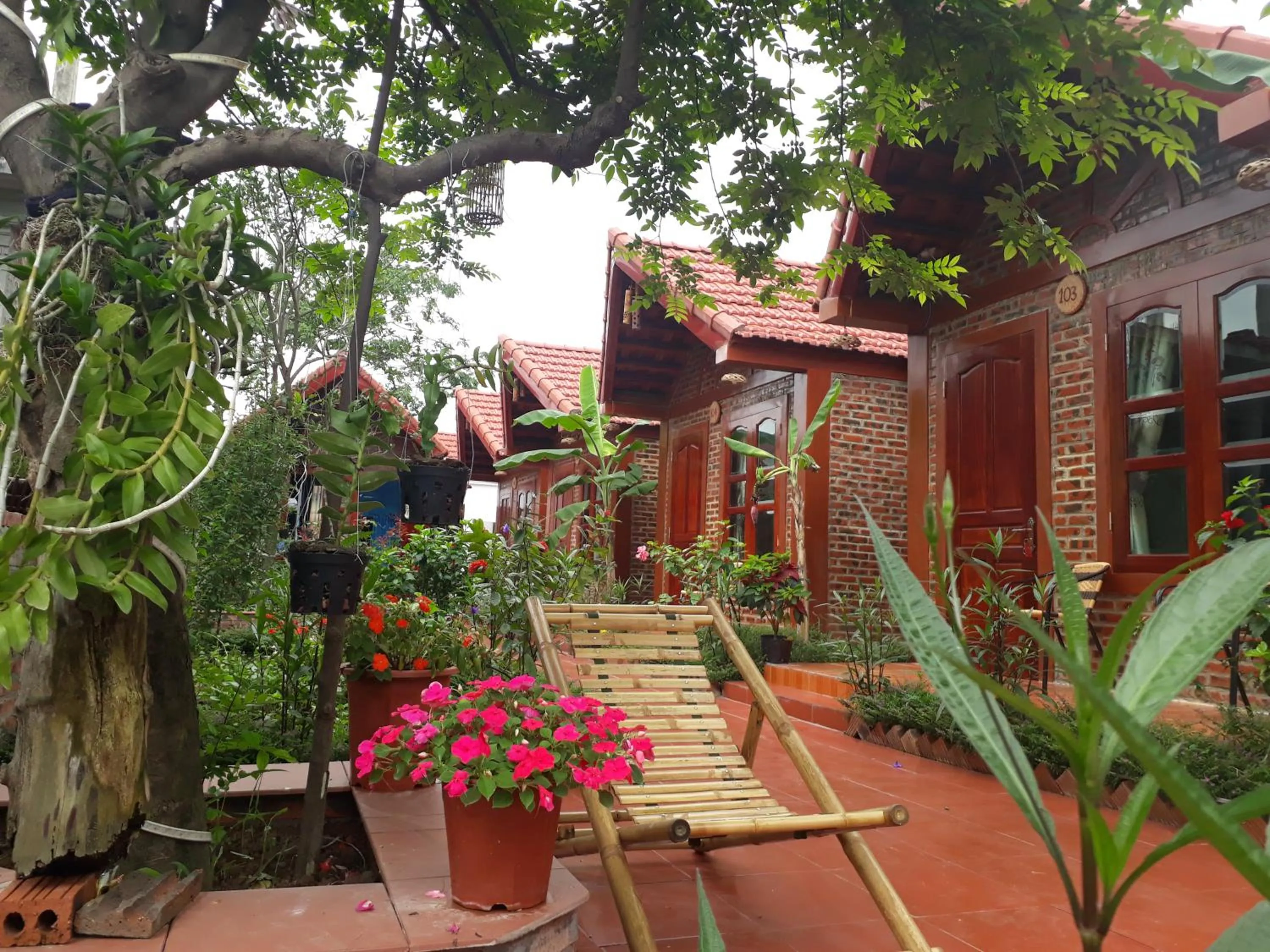 Property building in Tam Coc Rice Fields Homestay