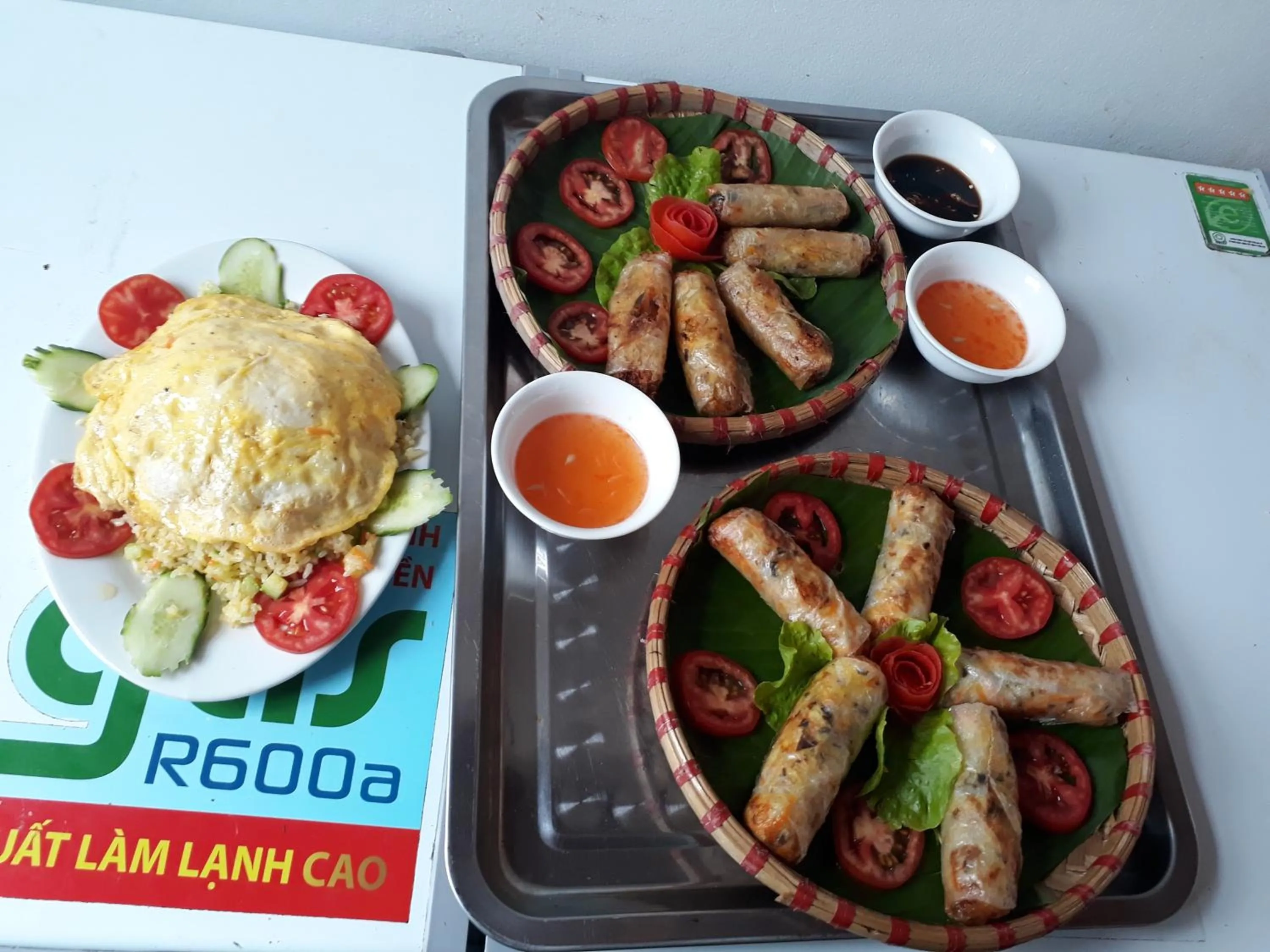 Food in Tam Coc Rice Fields Homestay