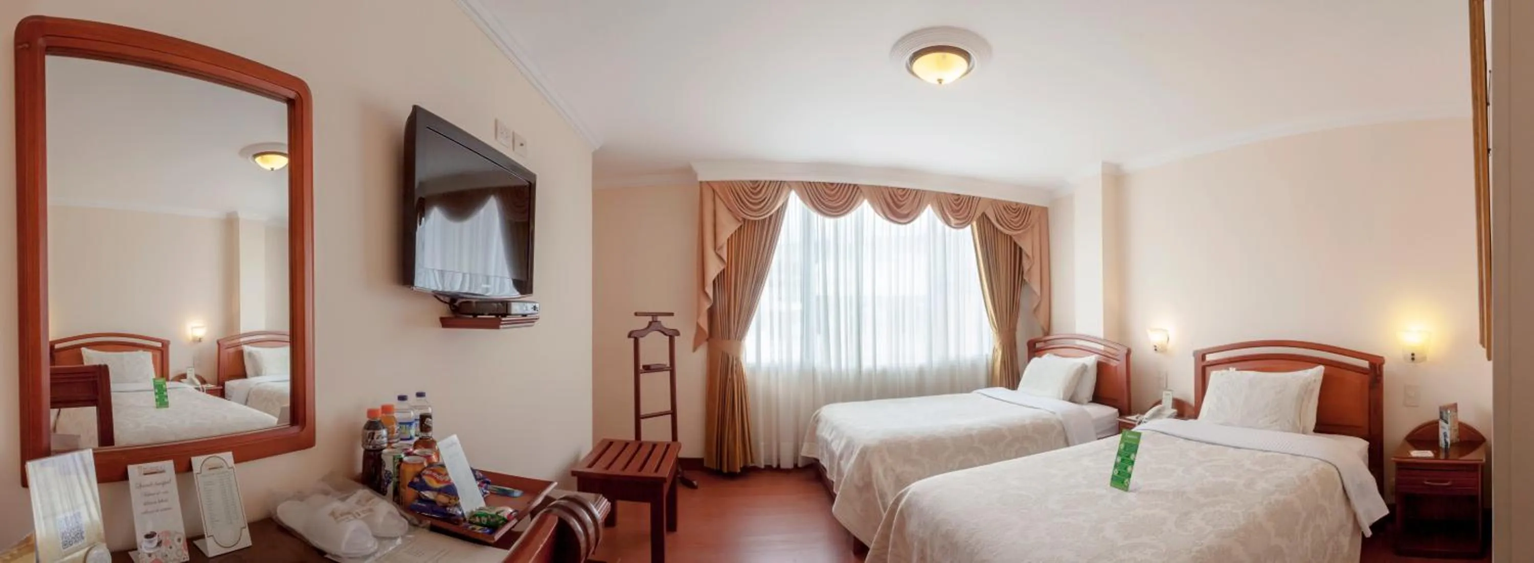 Bed in Hotel Fernando Plaza