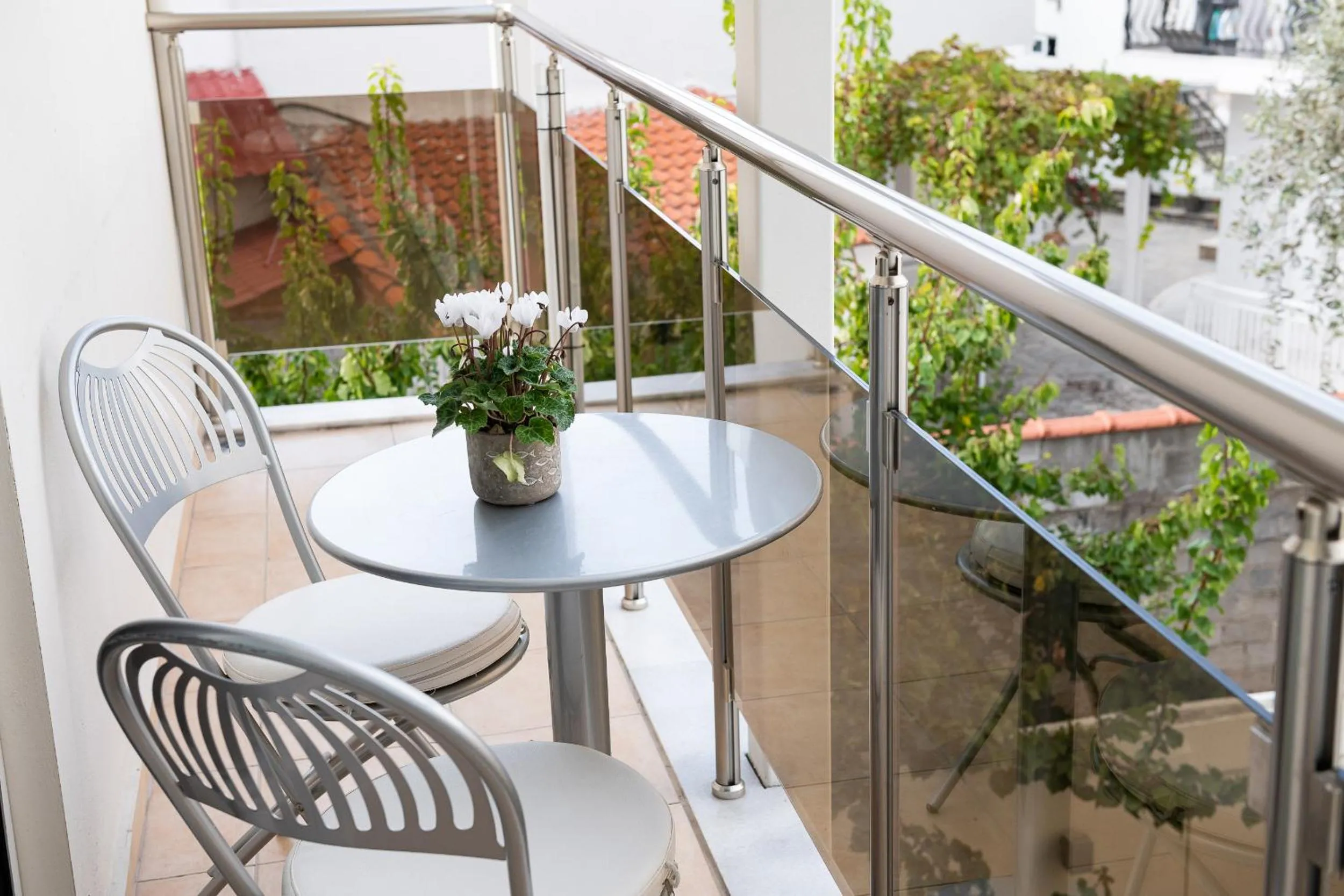 Balcony/Terrace in Afrodite Suites