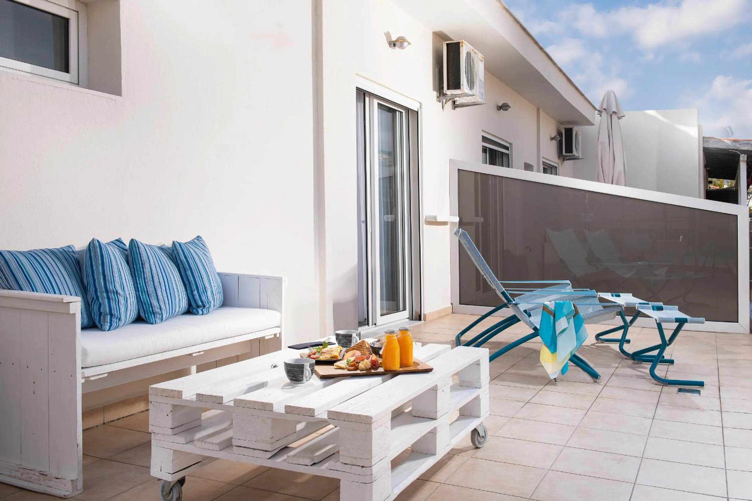 Balcony/Terrace in Afrodite Suites