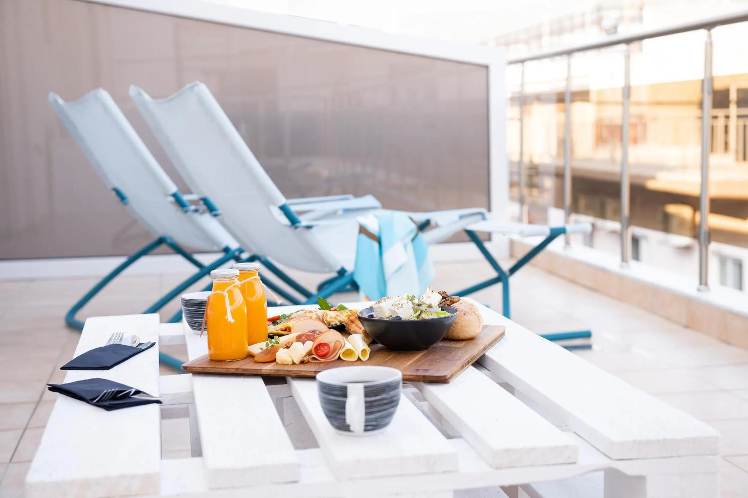 Balcony/Terrace in Afrodite Suites