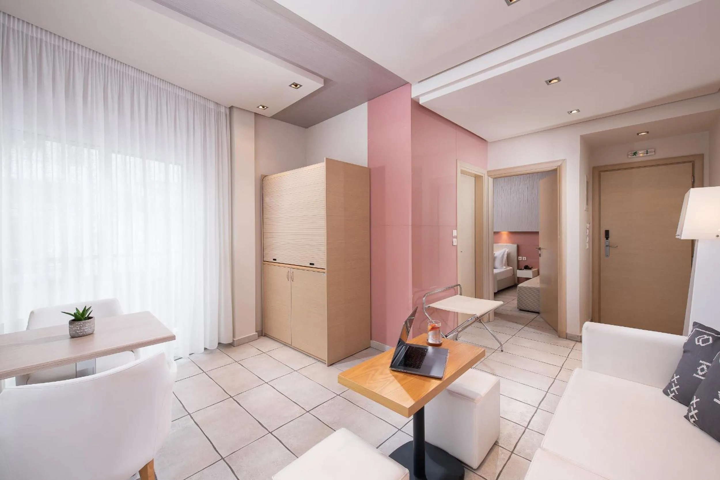 Living room in Afrodite Suites