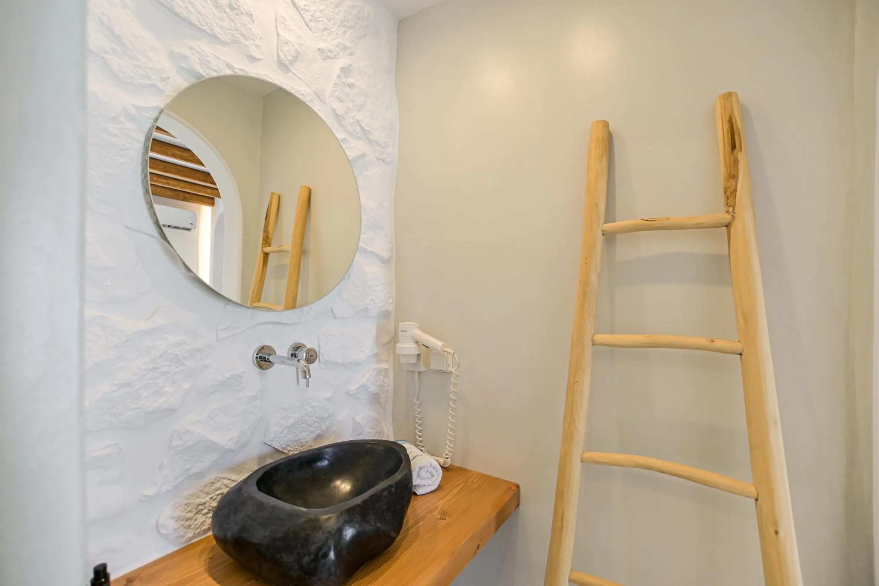 Bathroom in Naxos Blue Sky