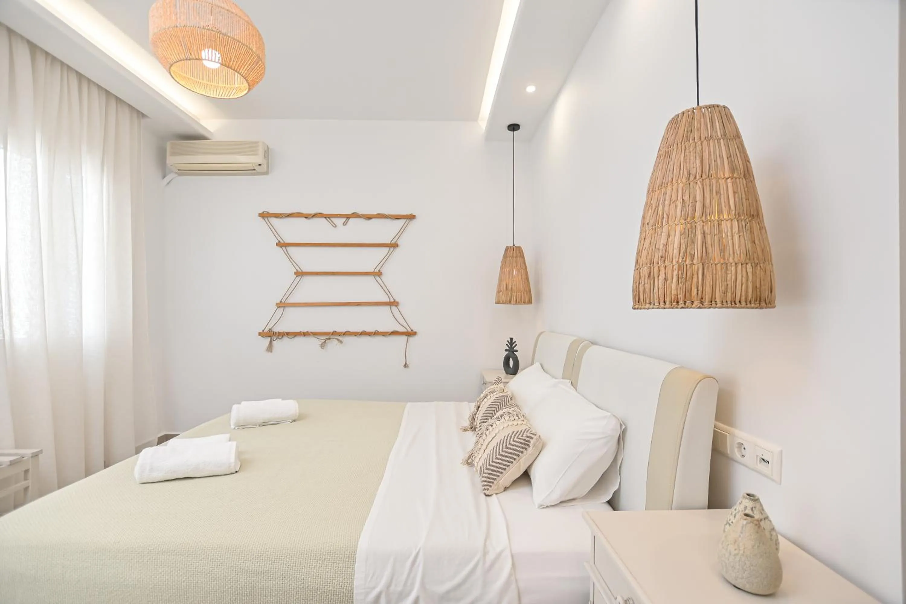 Bed in Naxos Blue Sky