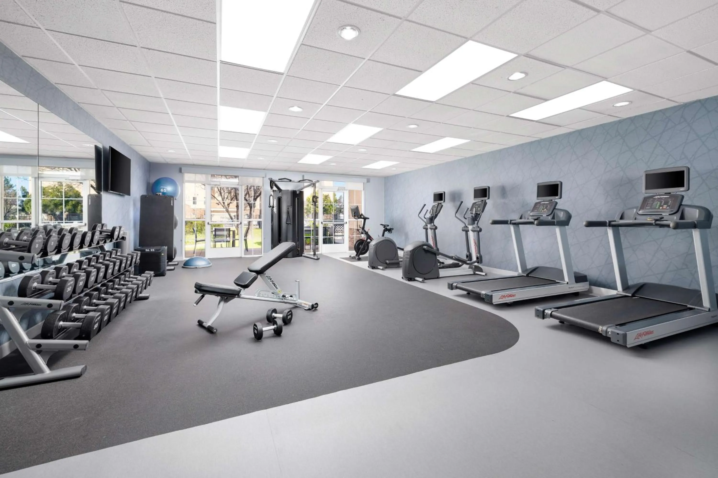 Fitness centre/facilities in Homewood Suites by Hilton Sacramento/Roseville