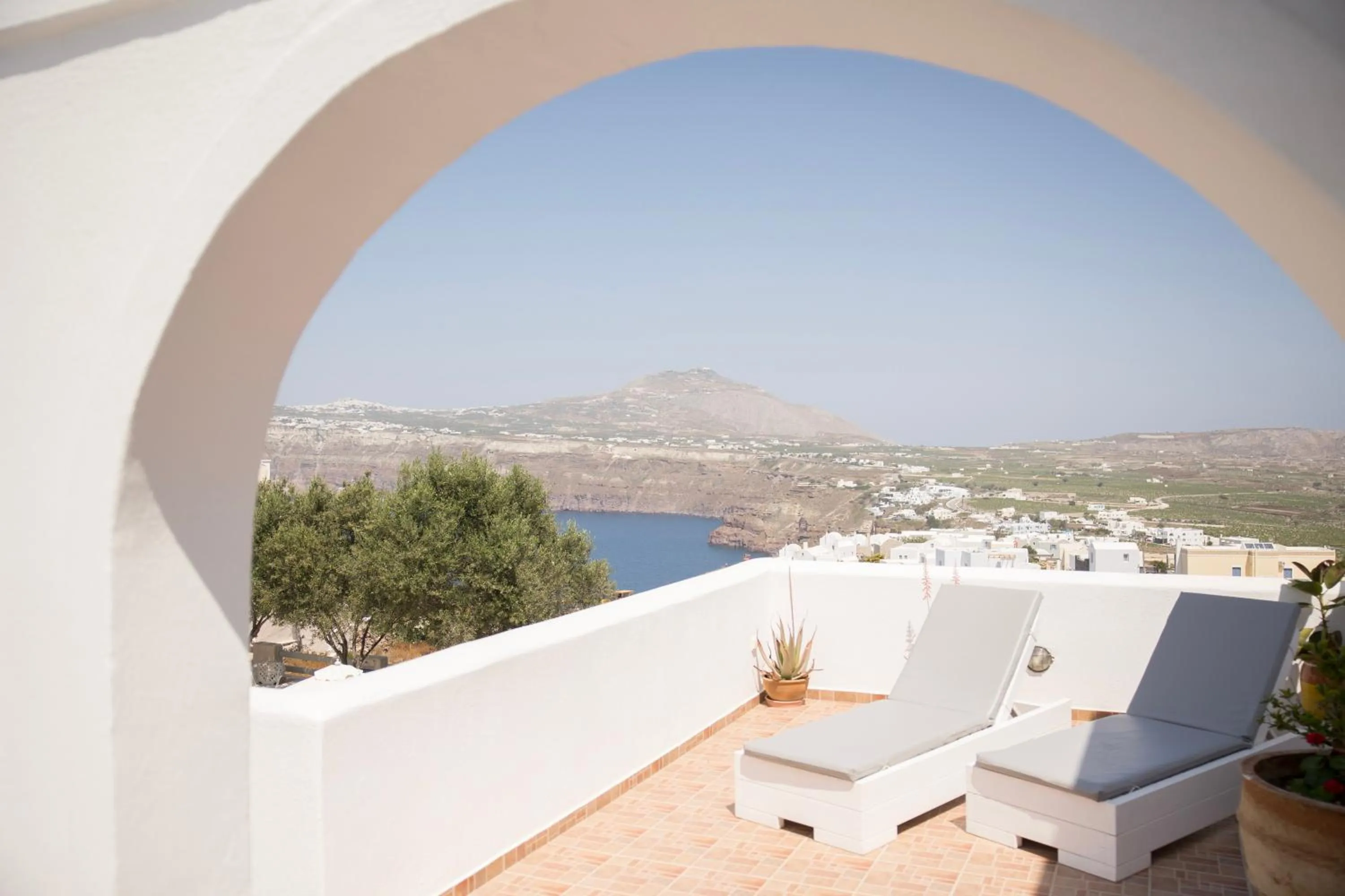 Balcony/Terrace in Villa Galinia