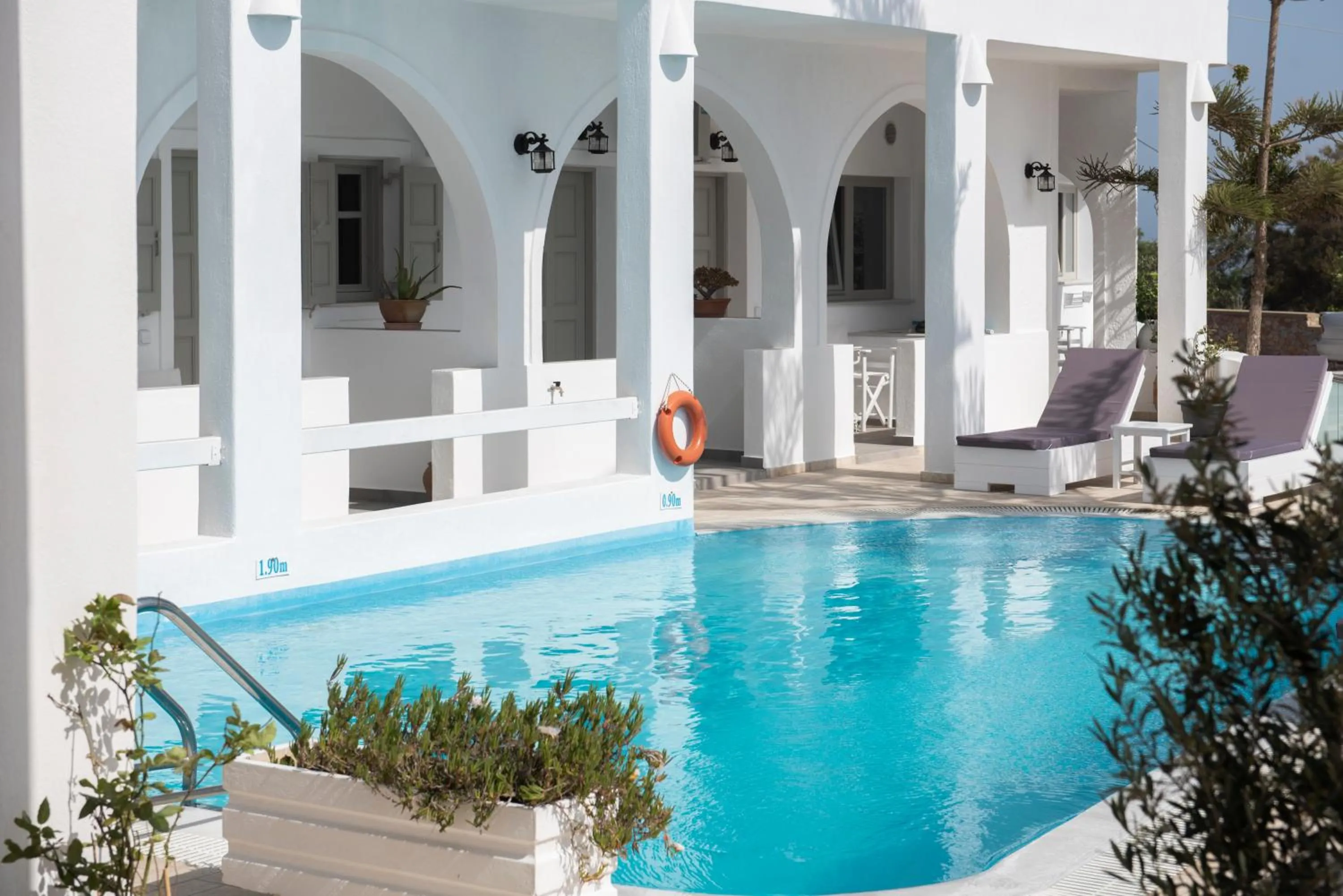 Swimming pool in Villa Galinia