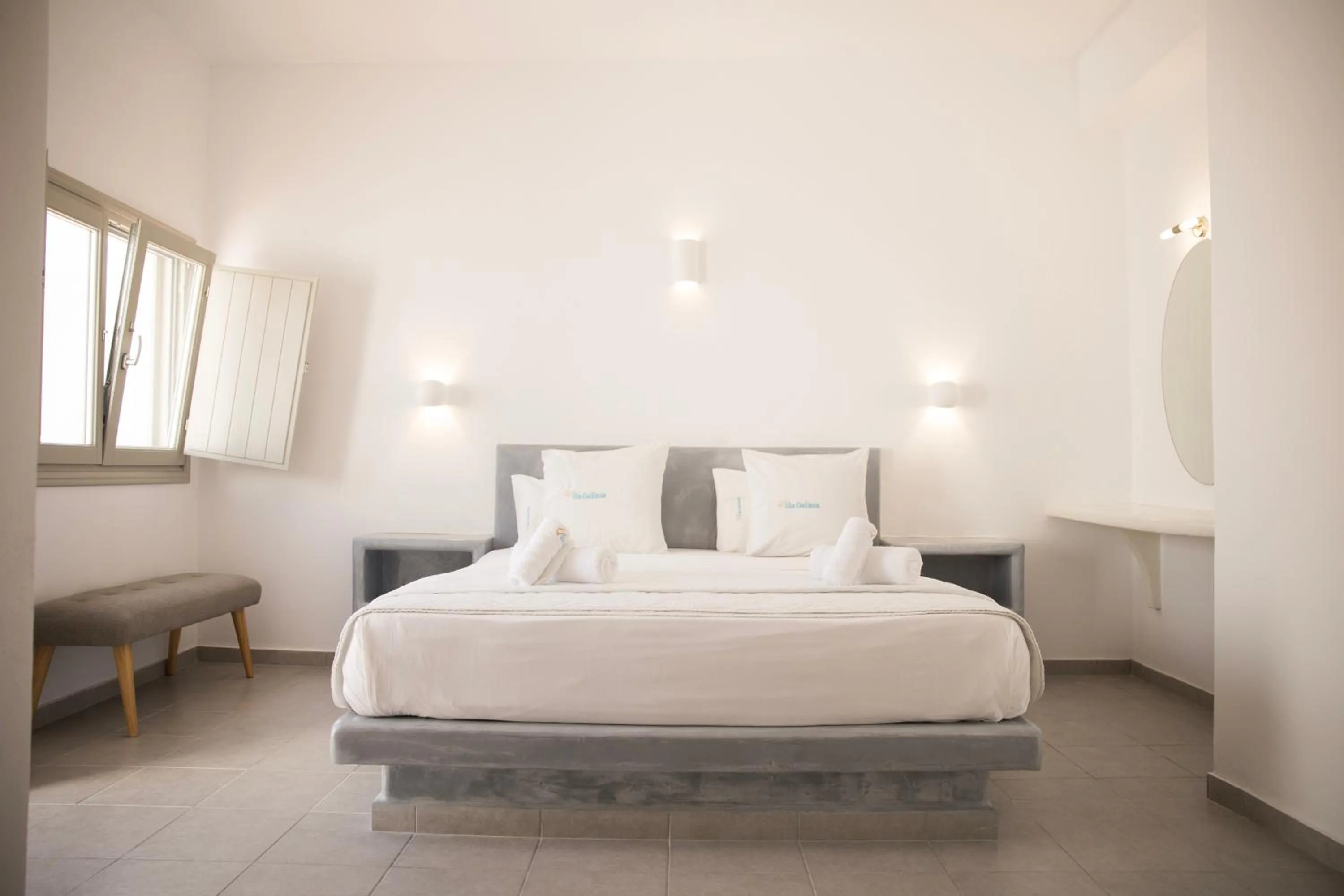 Bedroom in Villa Galinia