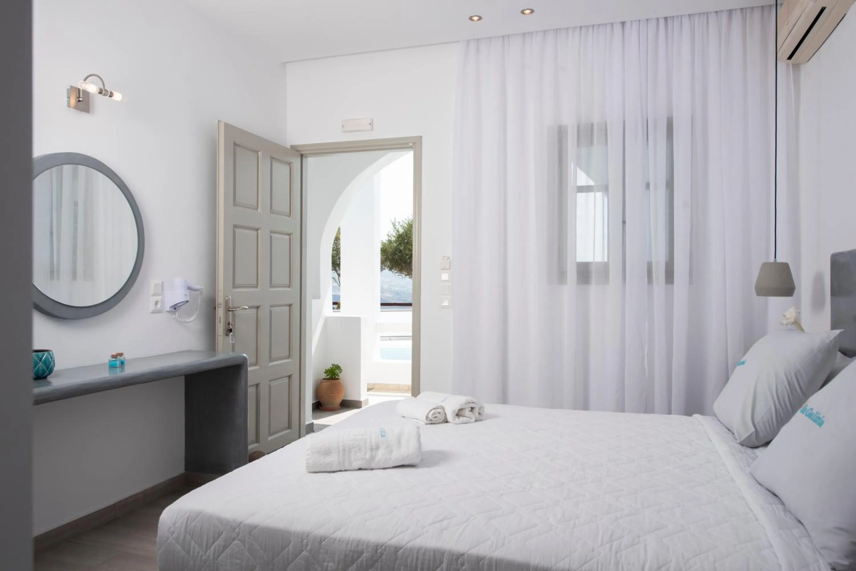 Bedroom in Villa Galinia