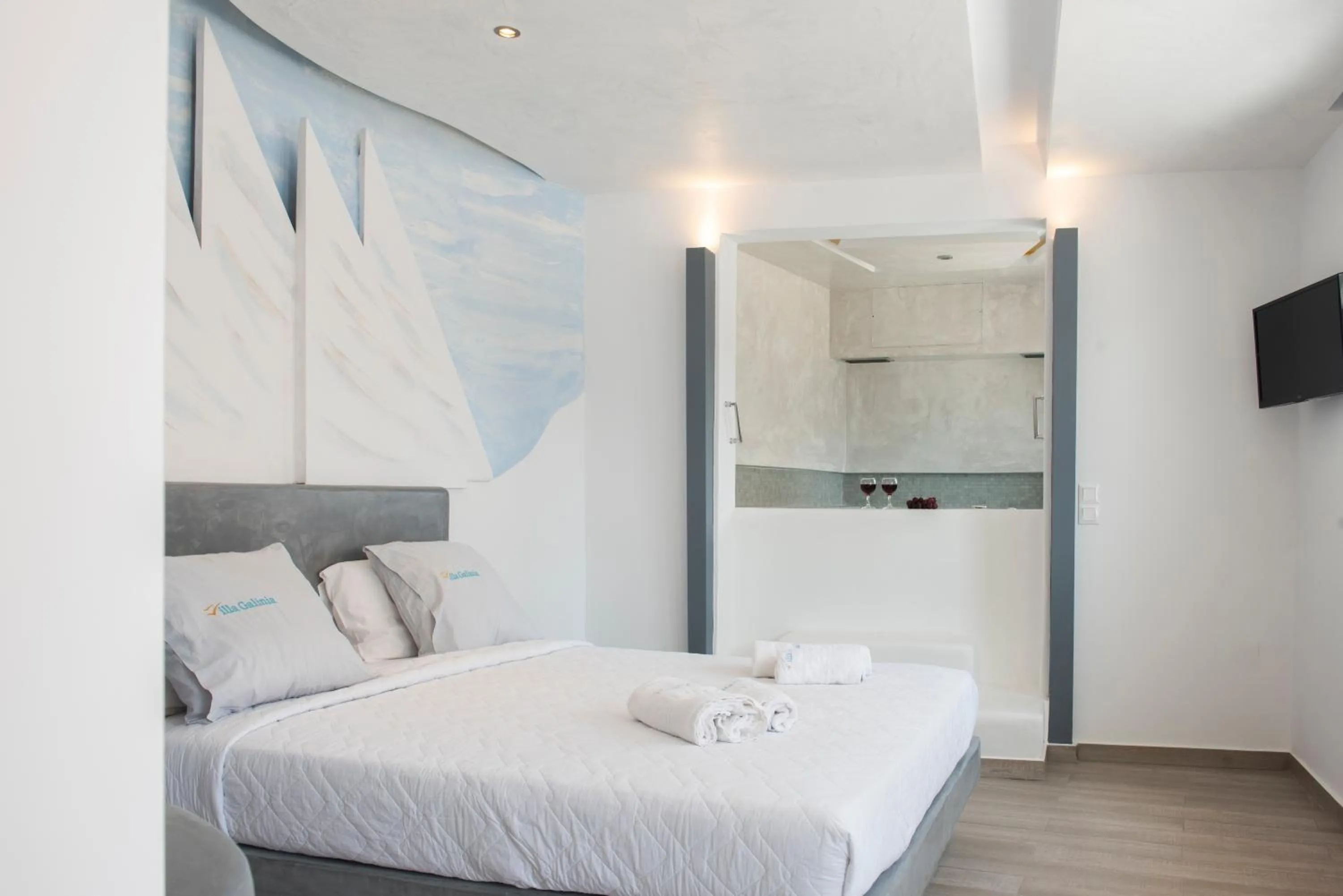 Bedroom in Villa Galinia