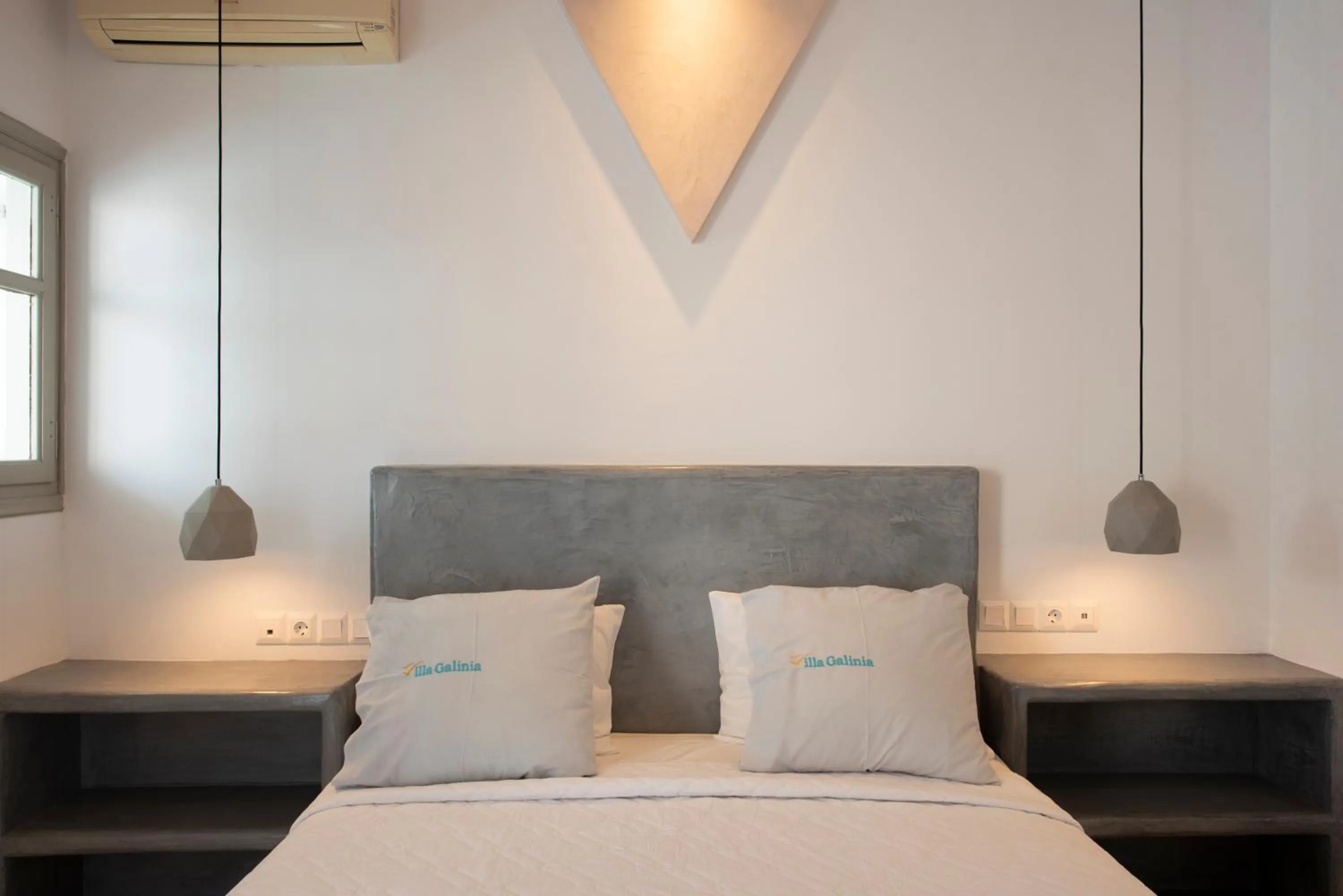 Bed in Villa Galinia