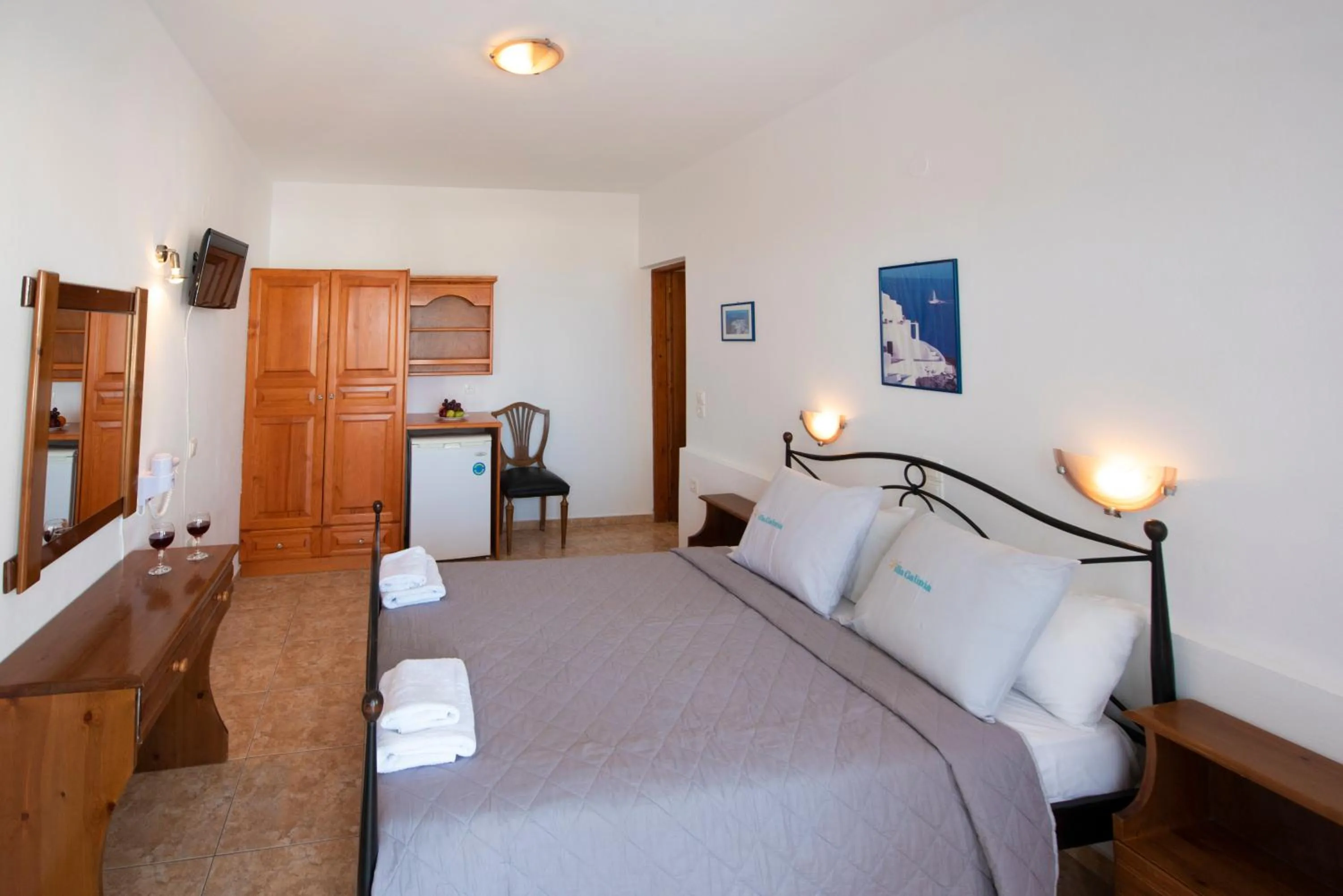 Bedroom in Villa Galinia